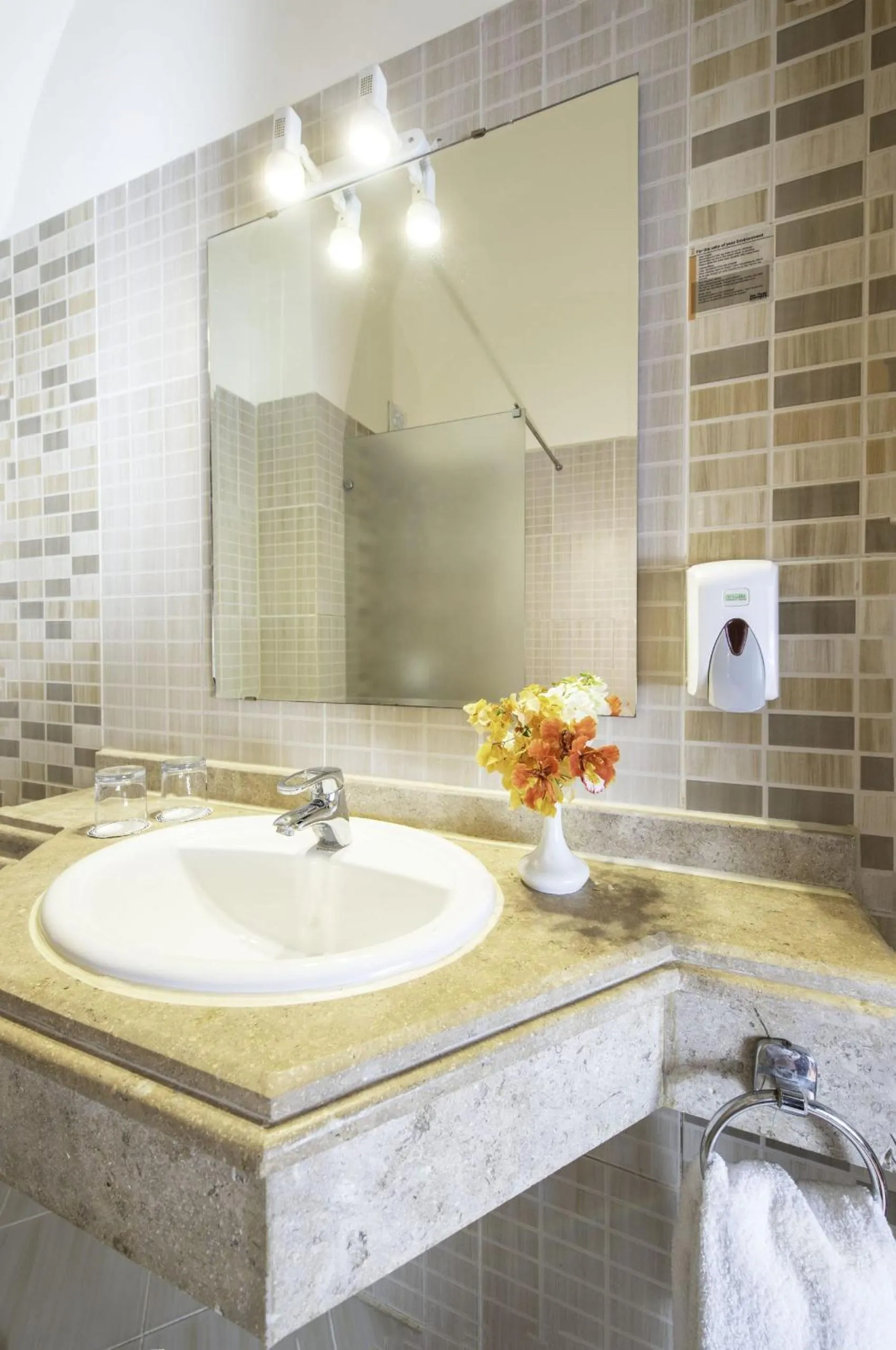 Bathroom in Three Corners Sea Beach Resort