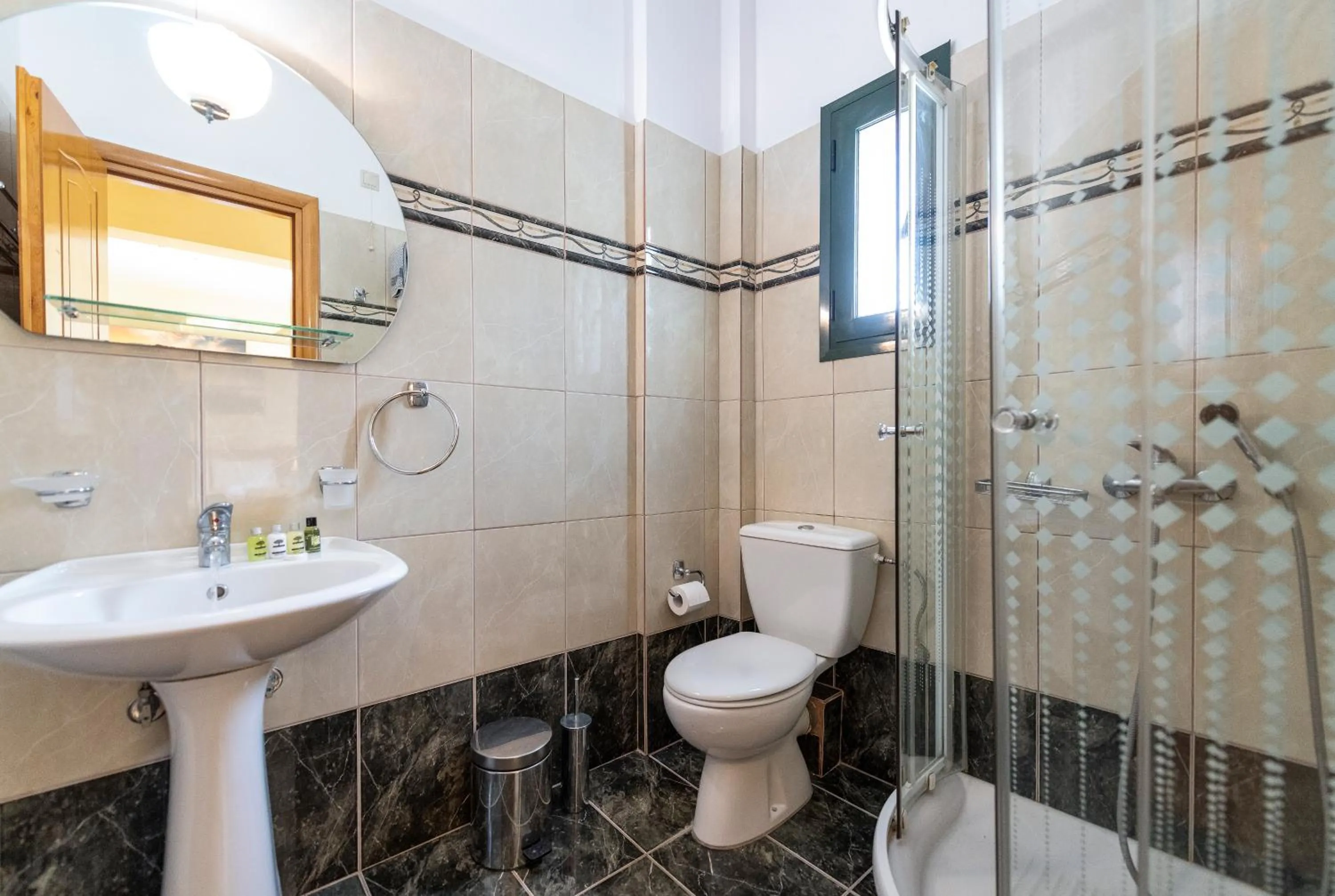 Shower in Summer Sun