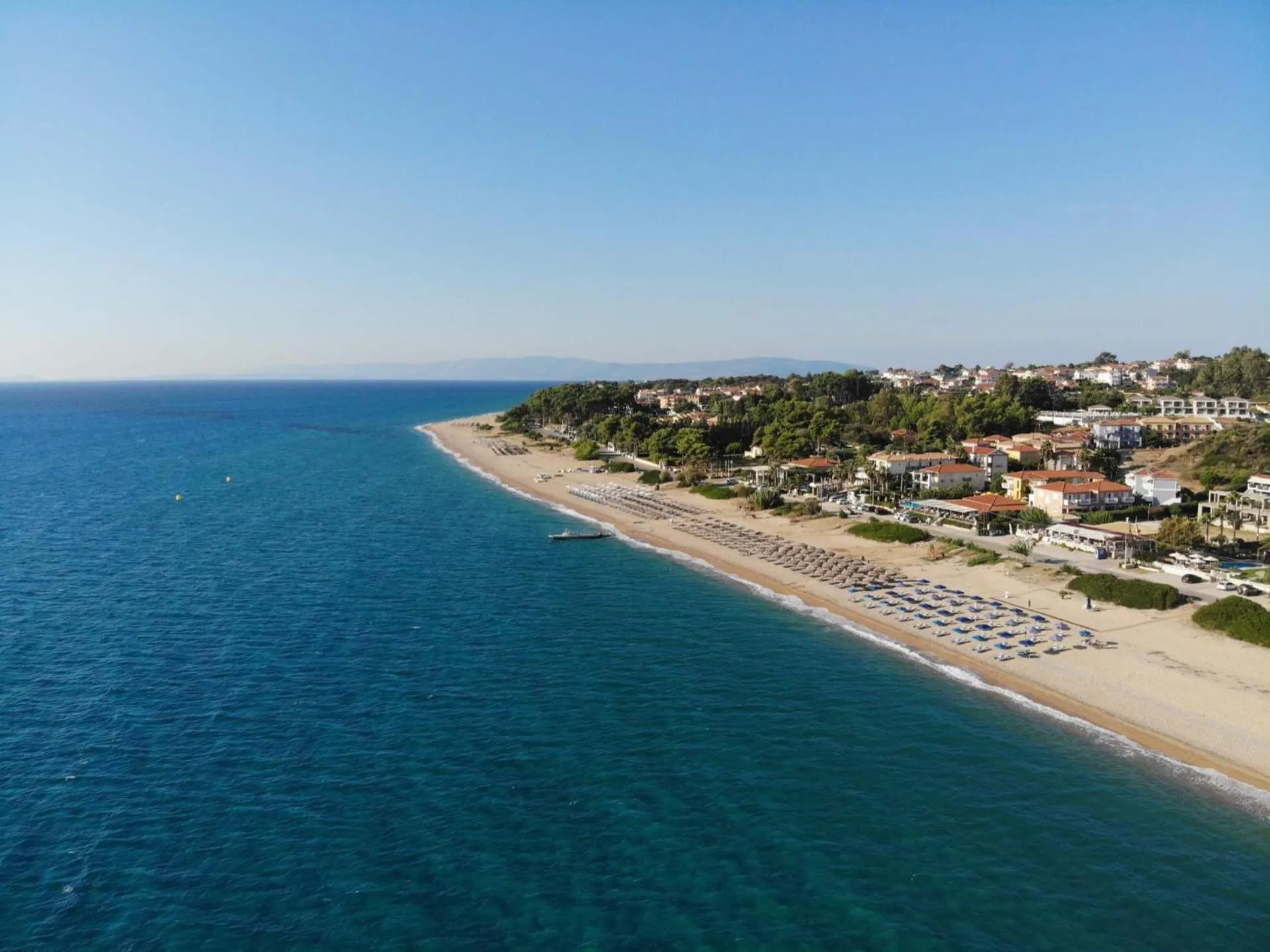 Sea view in Summer Sun