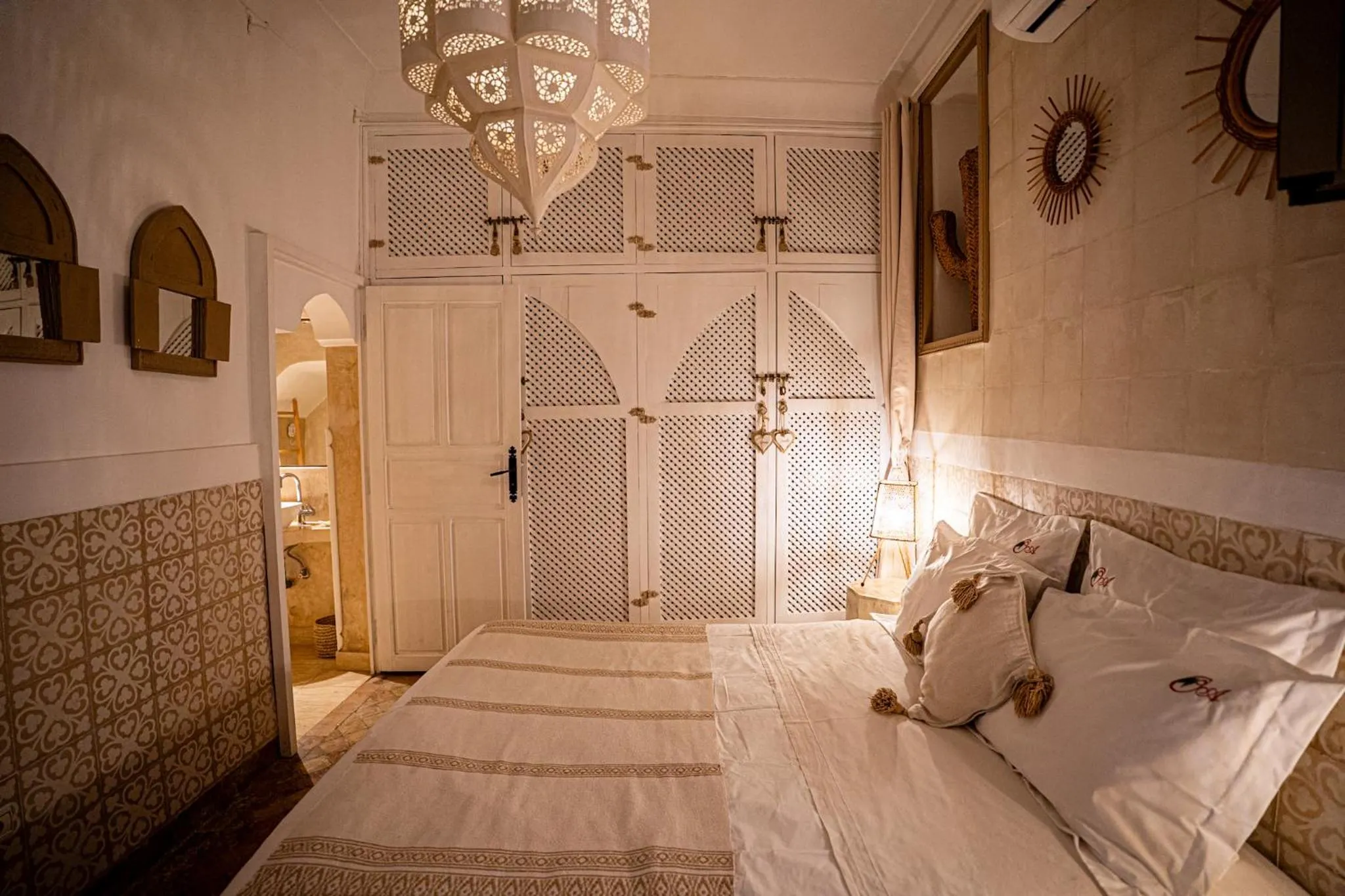 Bedroom, Bed in Riad Les Orangers D'alilia