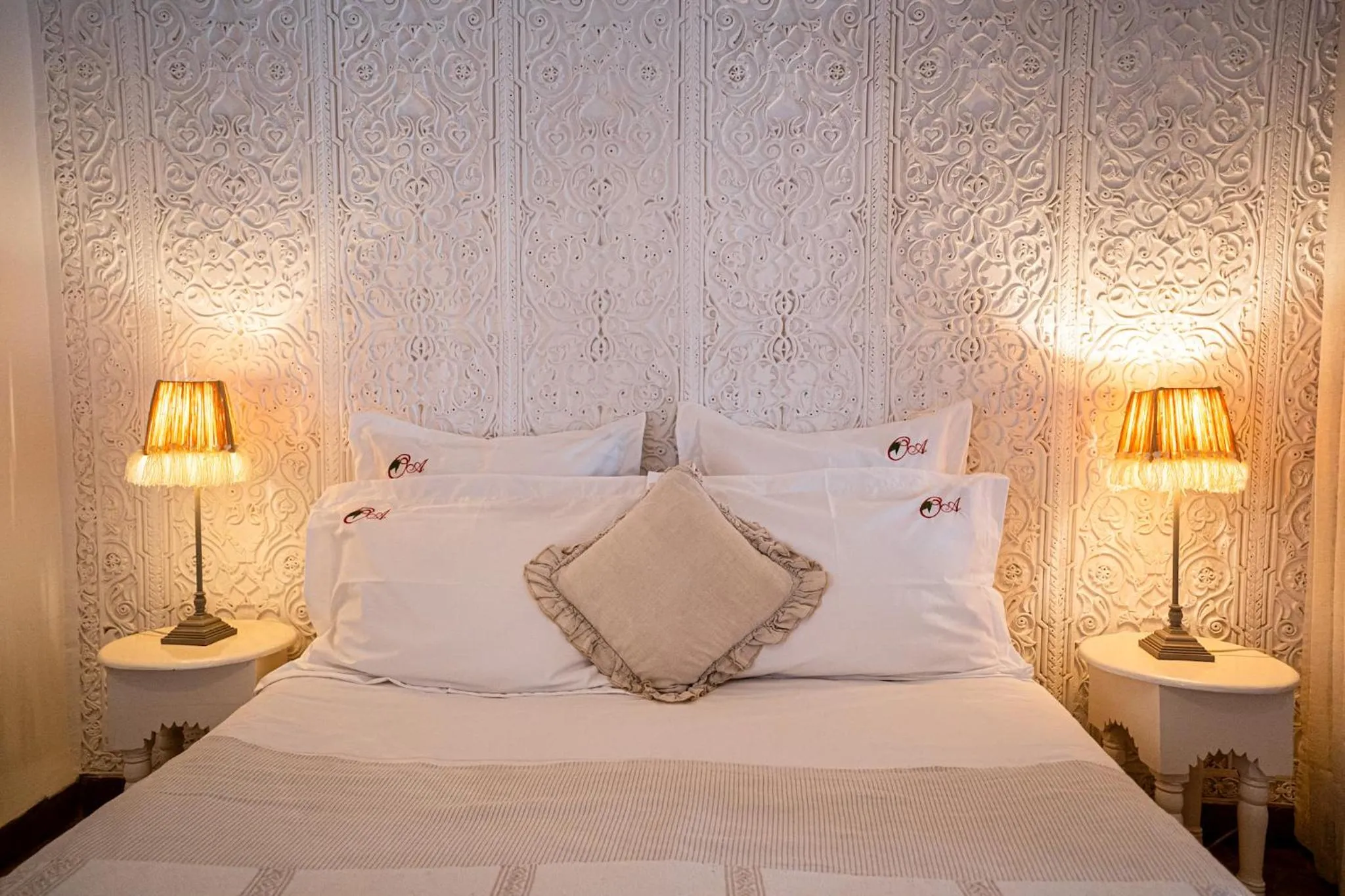 Bedroom, Bed in Riad Les Orangers D'alilia