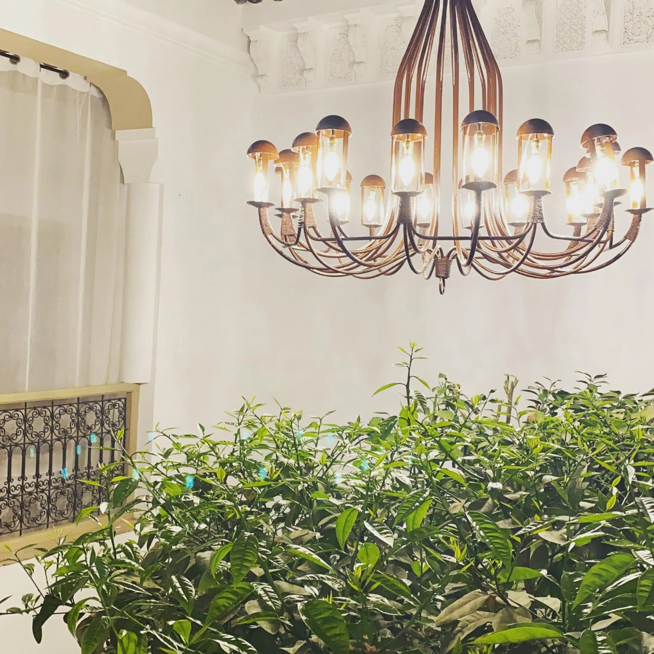 Decorative detail in Riad Les Orangers D'alilia