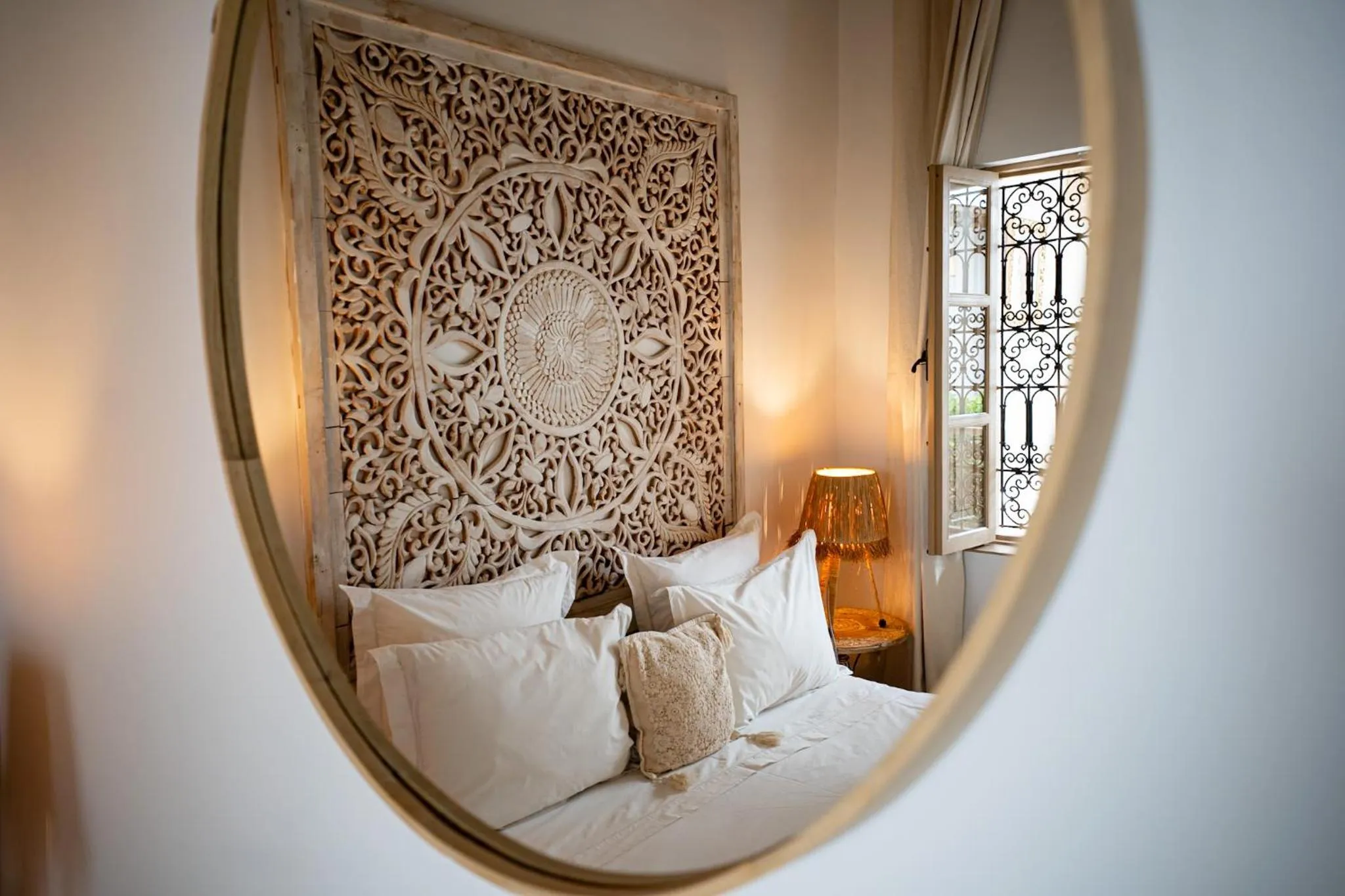 Bedroom, Bed in Riad Les Orangers D'alilia