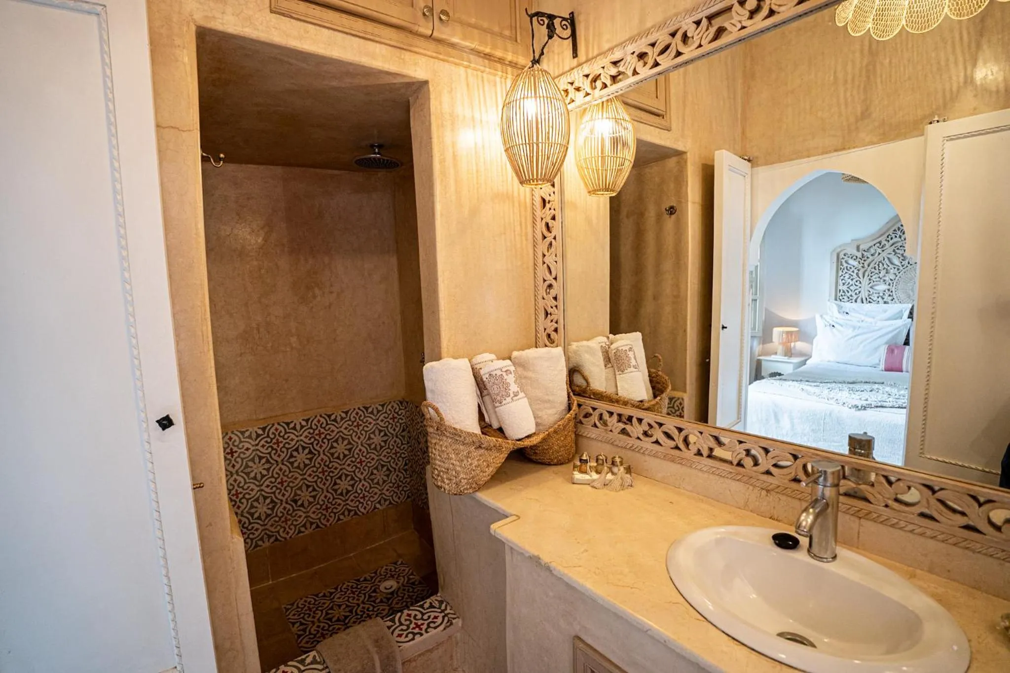Bathroom in Riad Les Orangers D'alilia