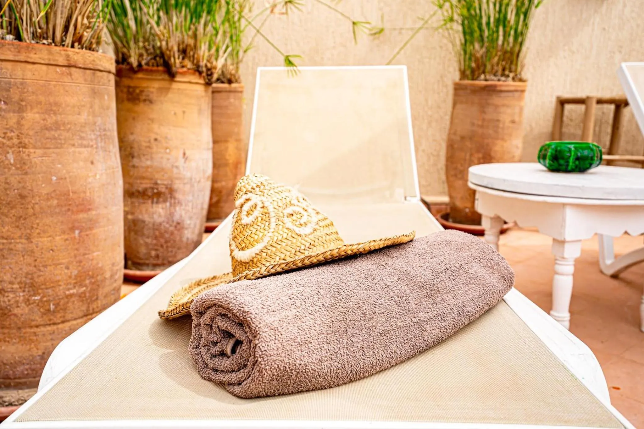 Patio in Riad Les Orangers D'alilia