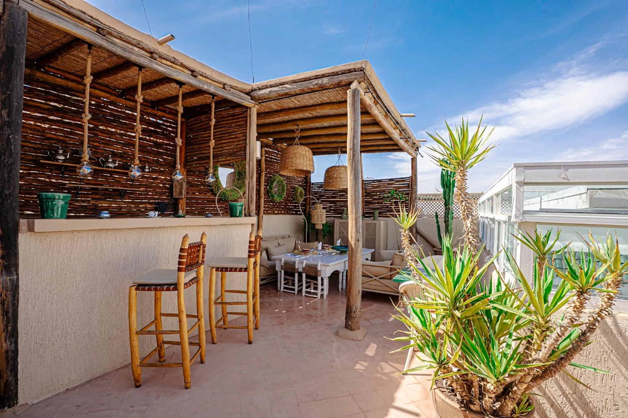 Patio in Riad Les Orangers D'alilia