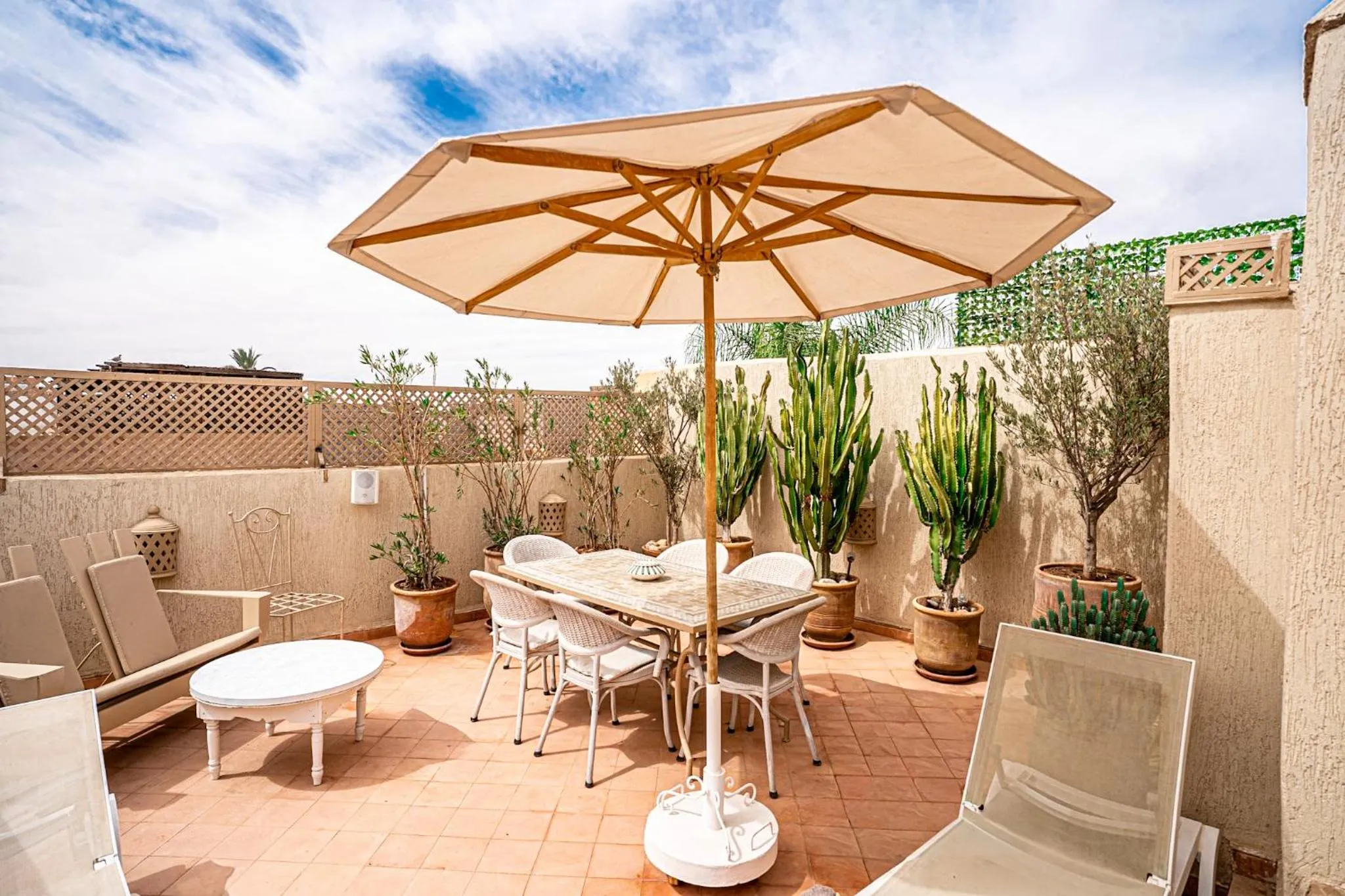 Patio in Riad Les Orangers D'alilia