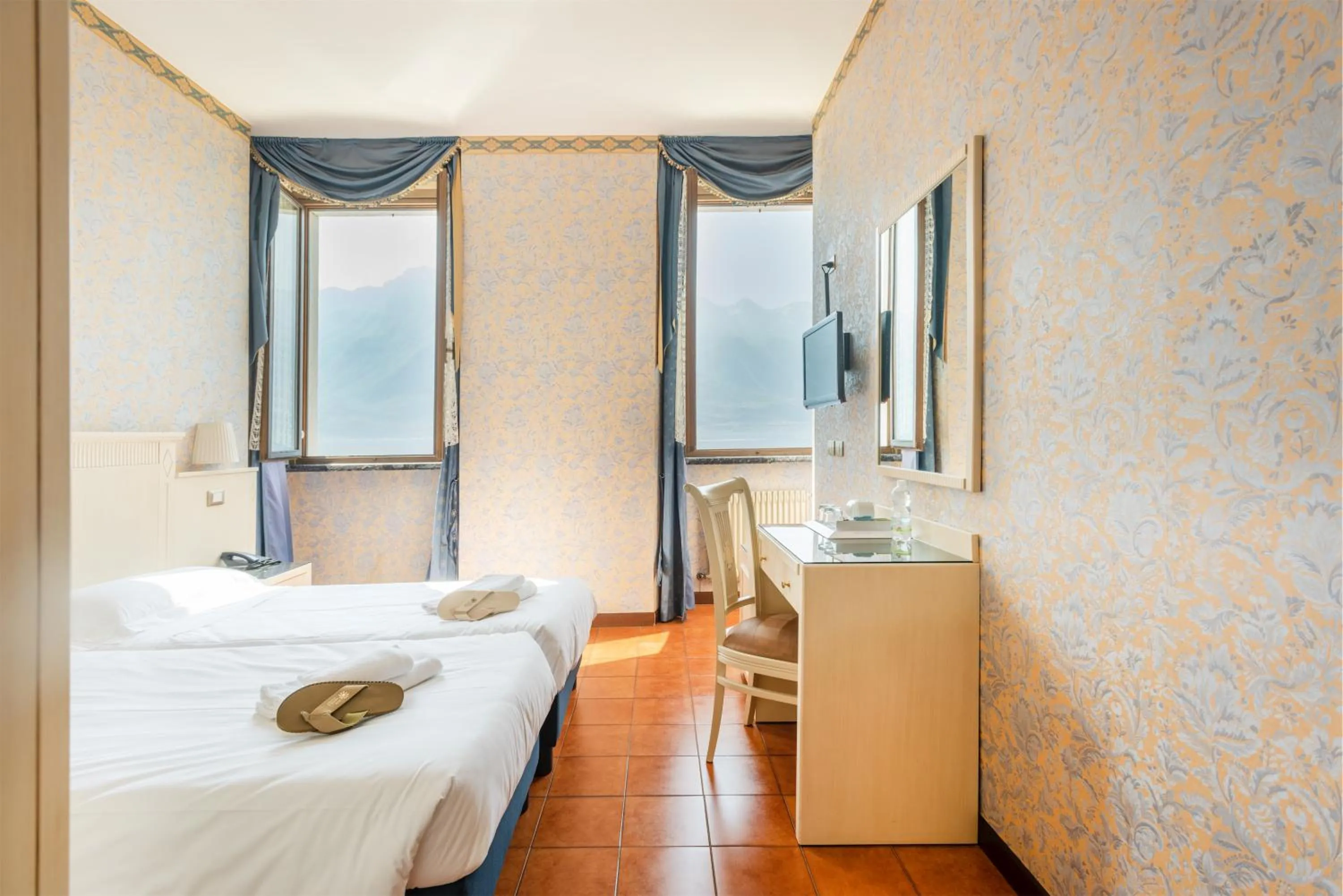 Bedroom, Bed in Hotel Le Palme