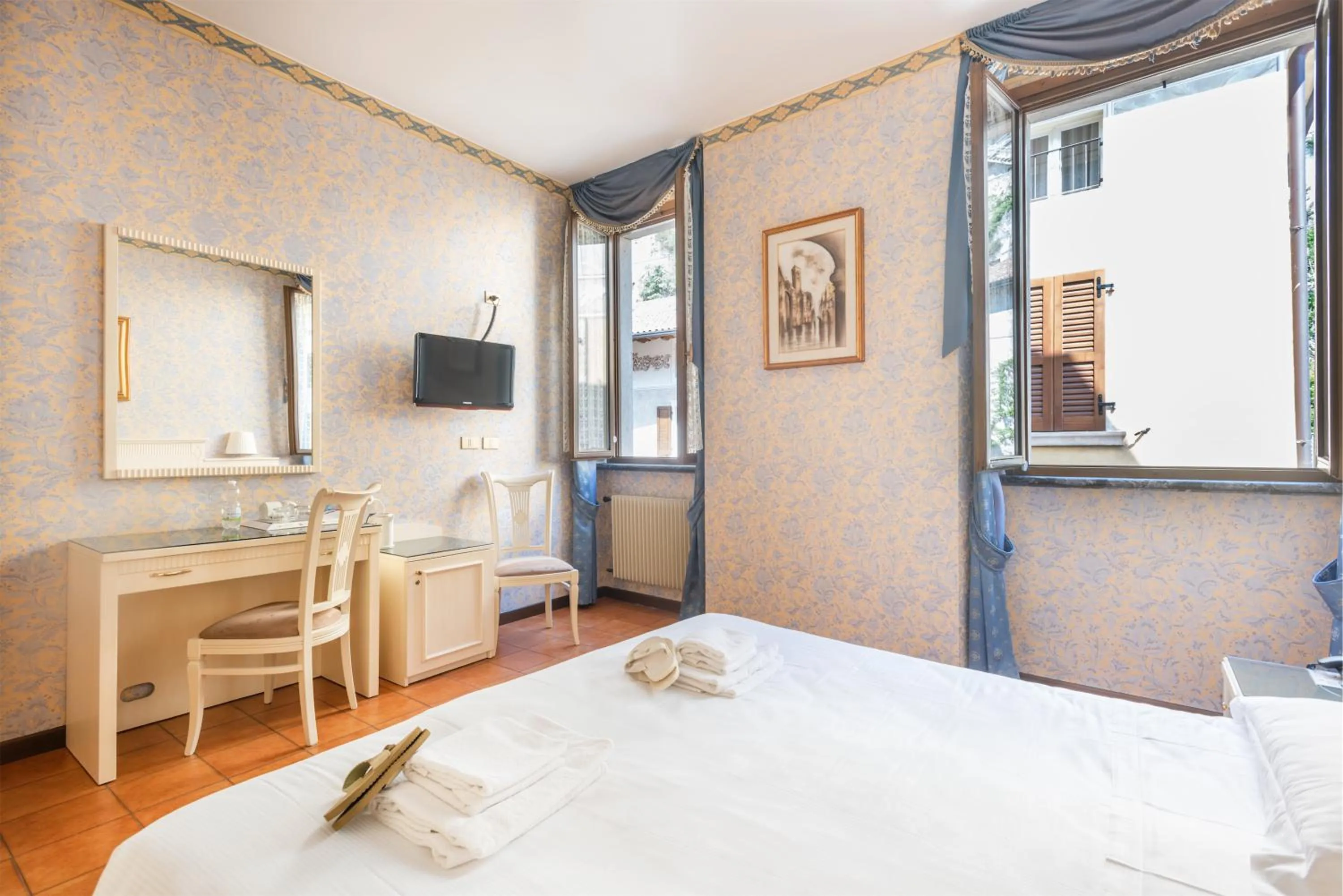 Bedroom, Bed in Hotel Le Palme