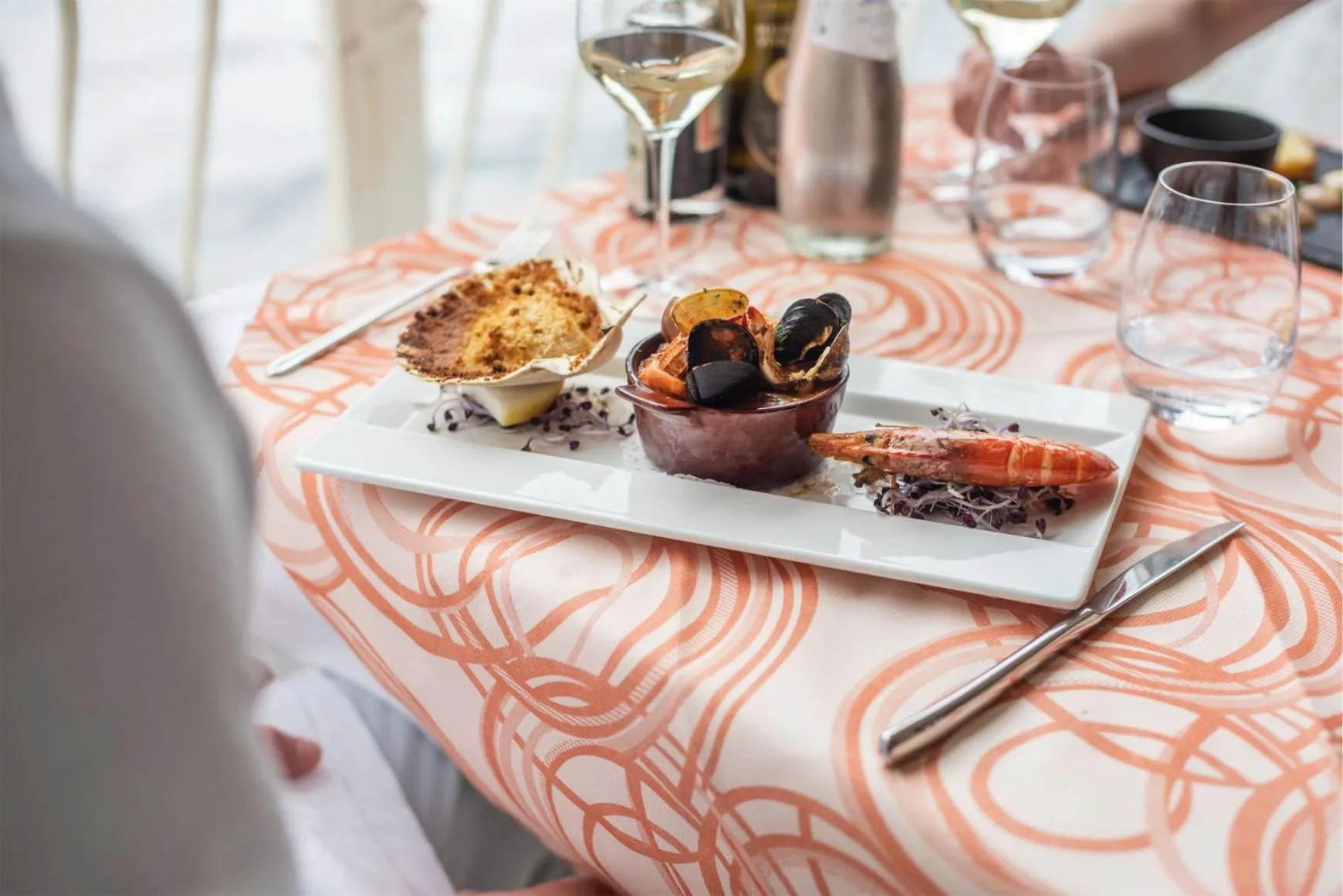 Restaurant/places to eat in Hotel Le Palme