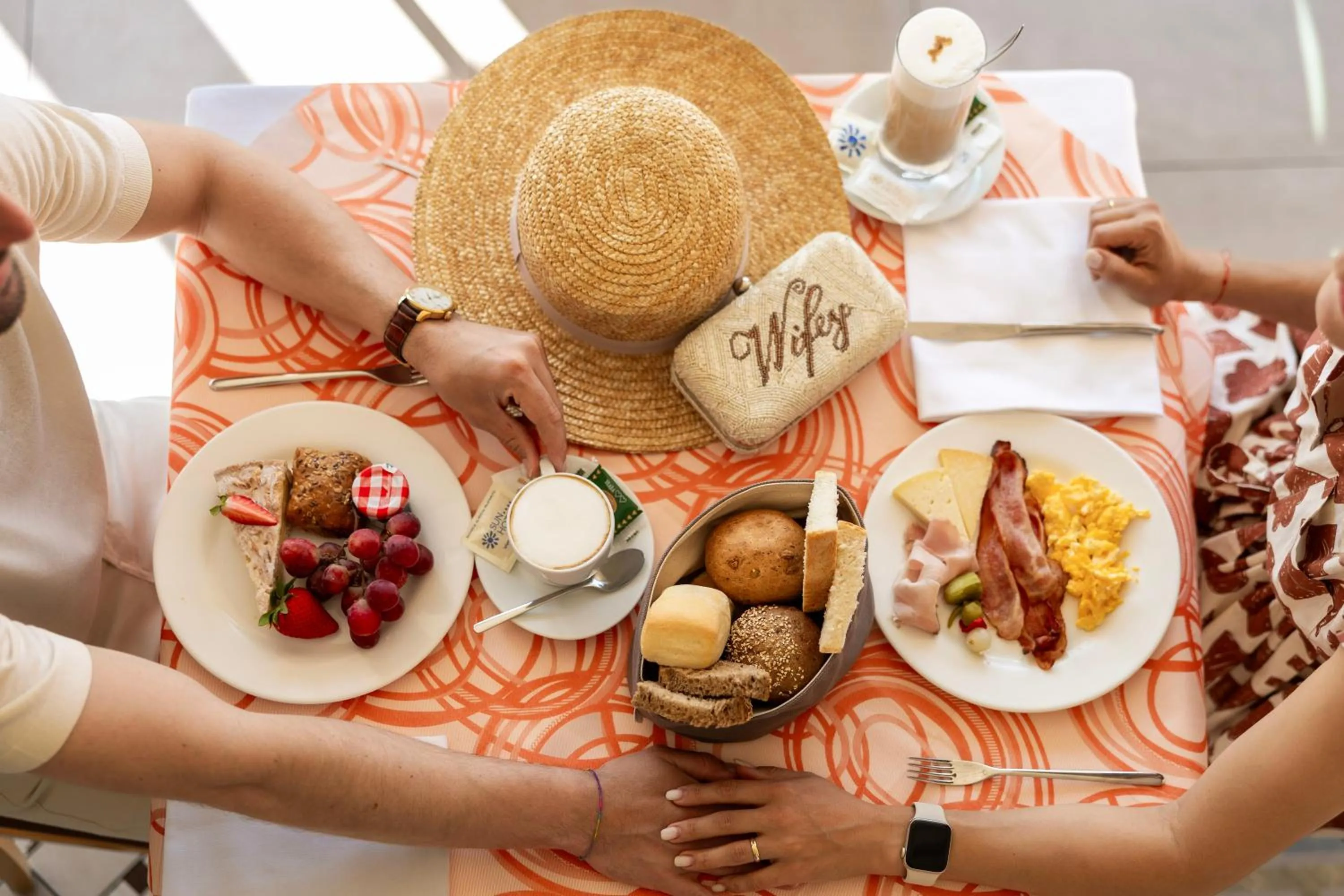 Breakfast in Hotel Le Palme
