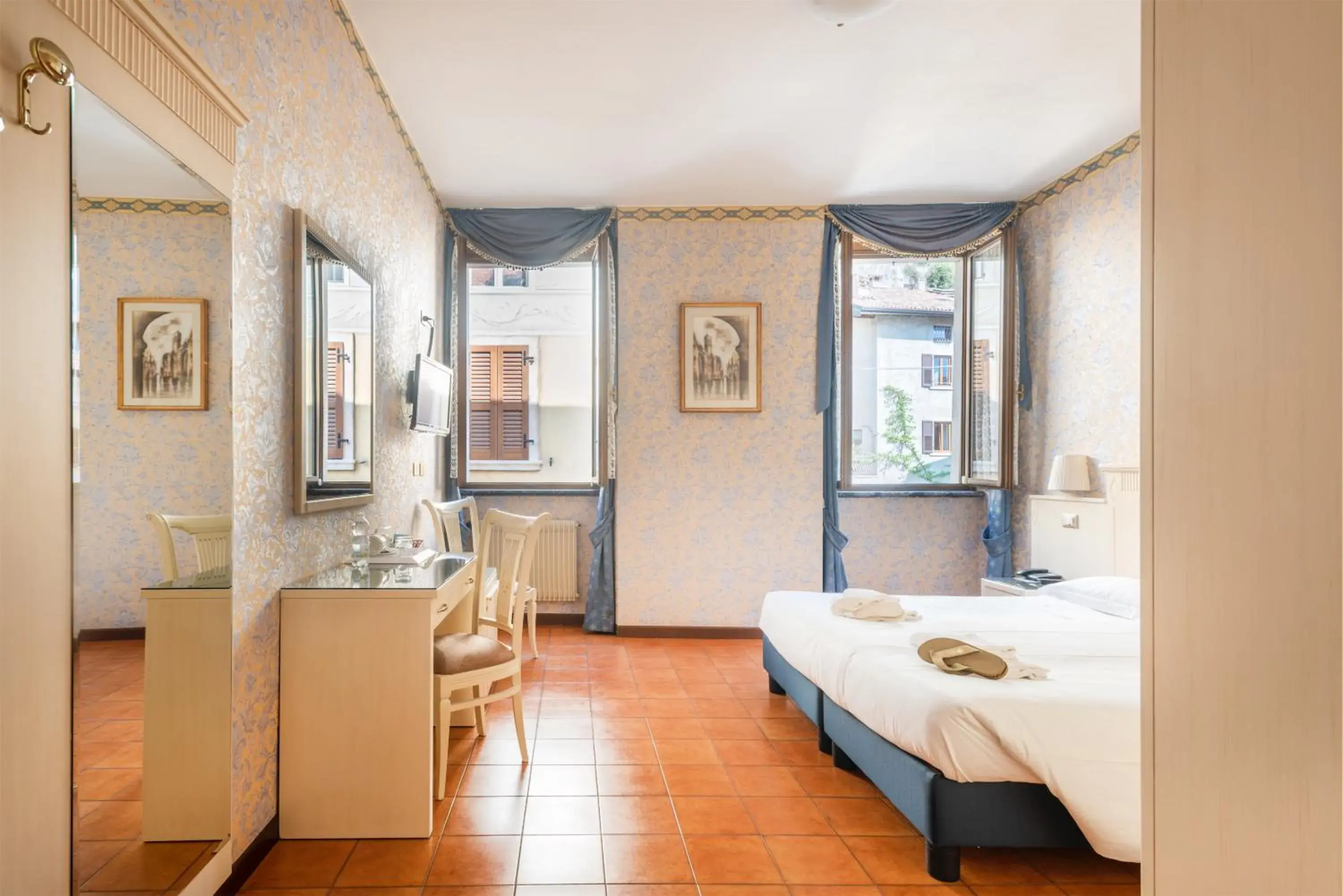Double or Twin Room with Village View in Hotel Le Palme Double or Twin Room with Village View in Hotel Le Palme