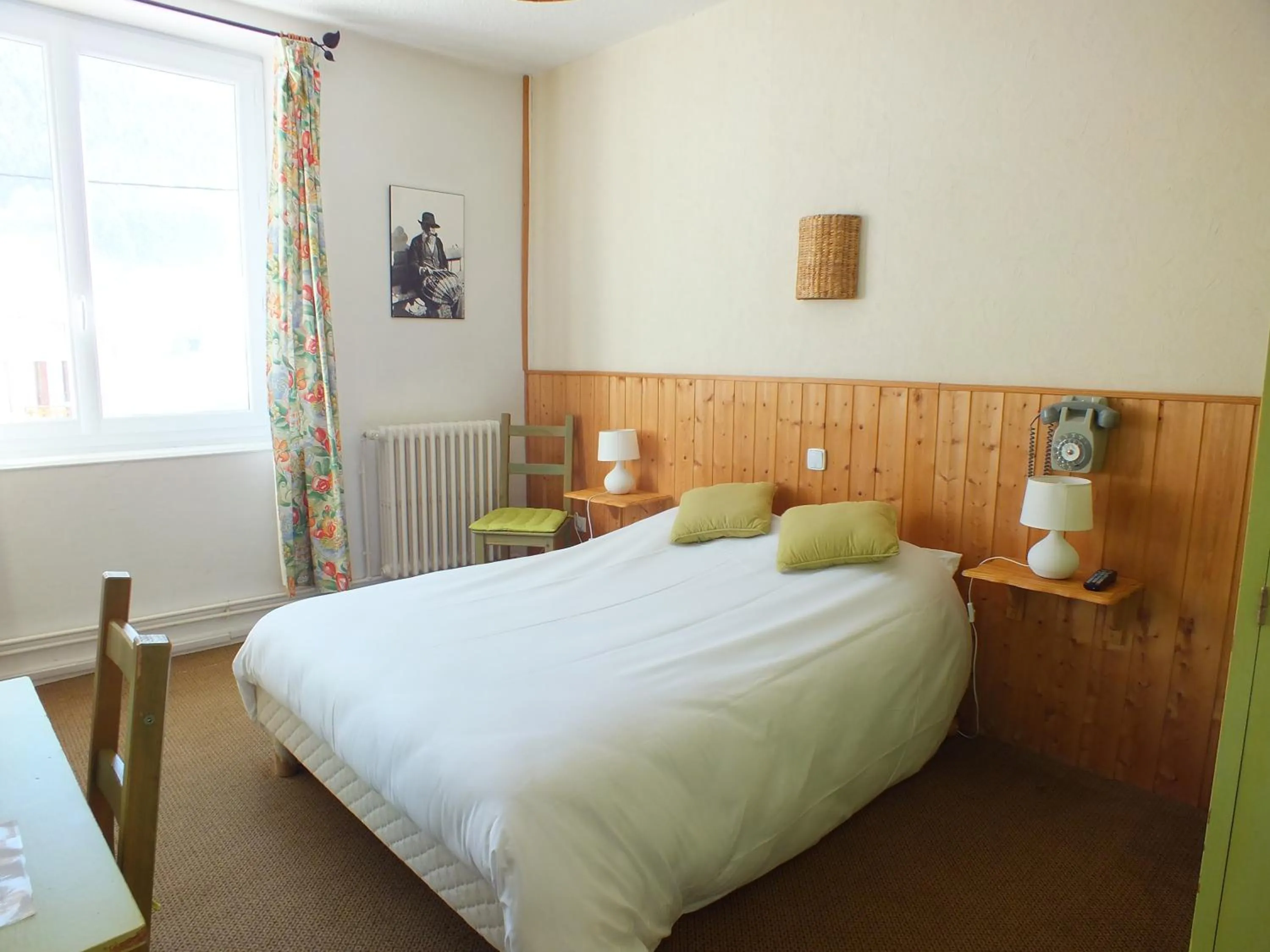 Bed in Hotel La Prairie