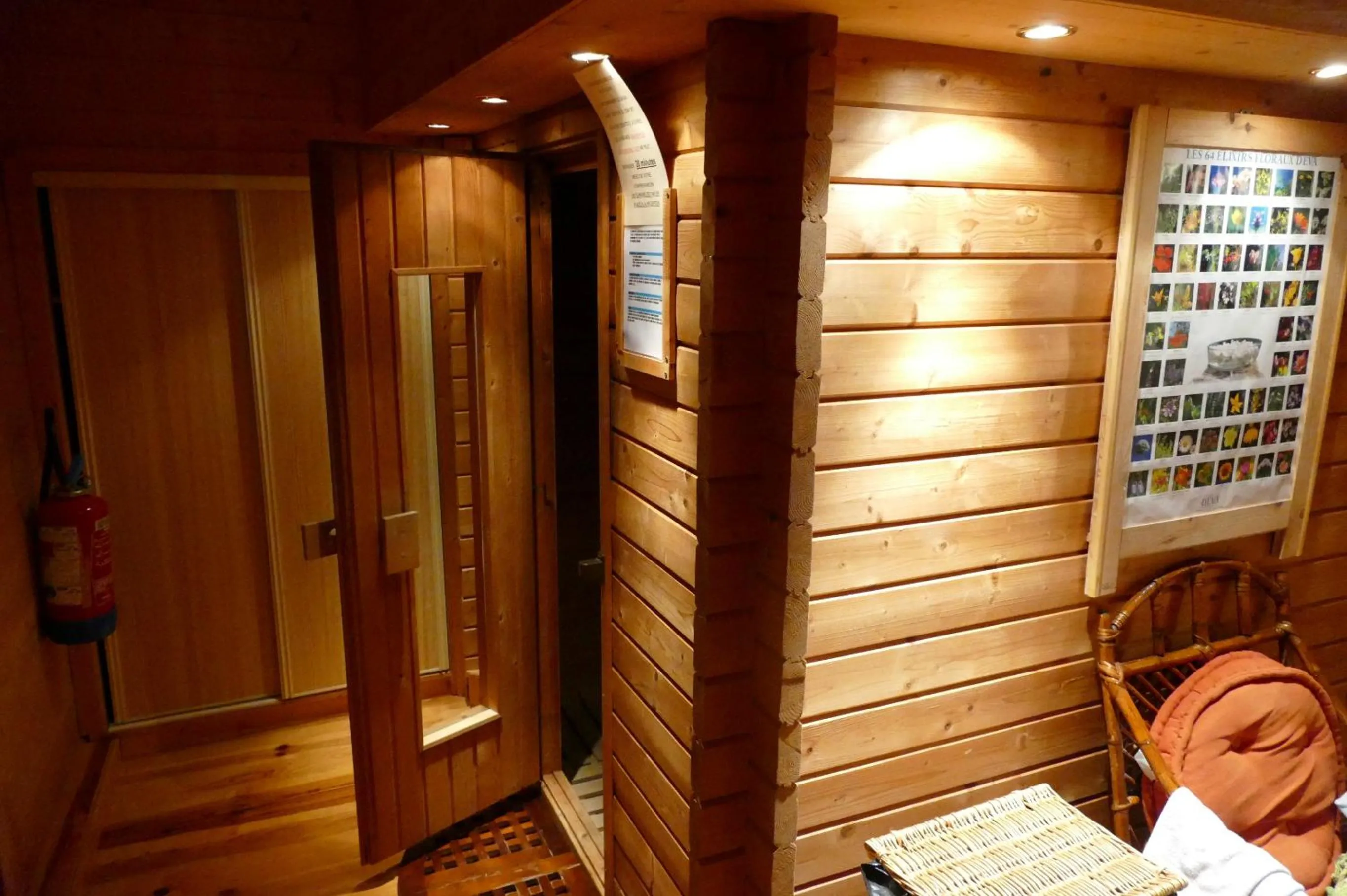 Sauna in Hotel La Prairie
