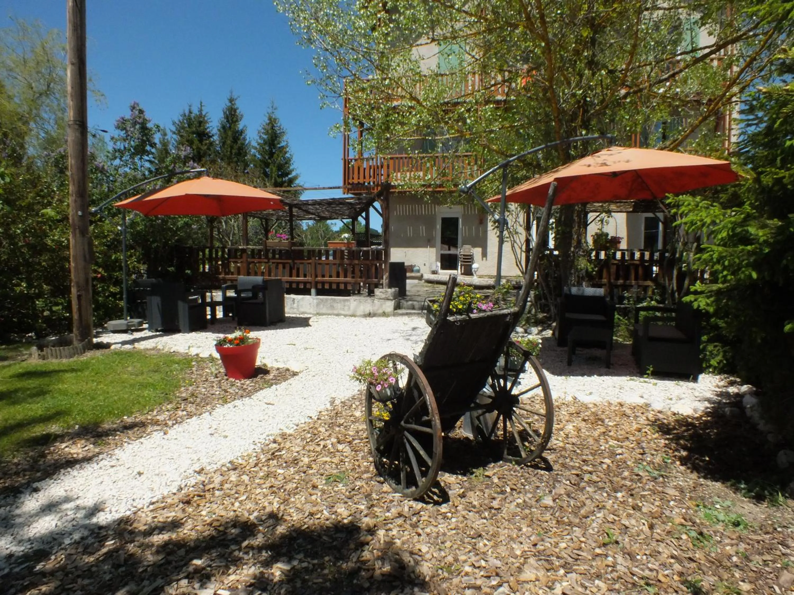 Garden in Hotel La Prairie