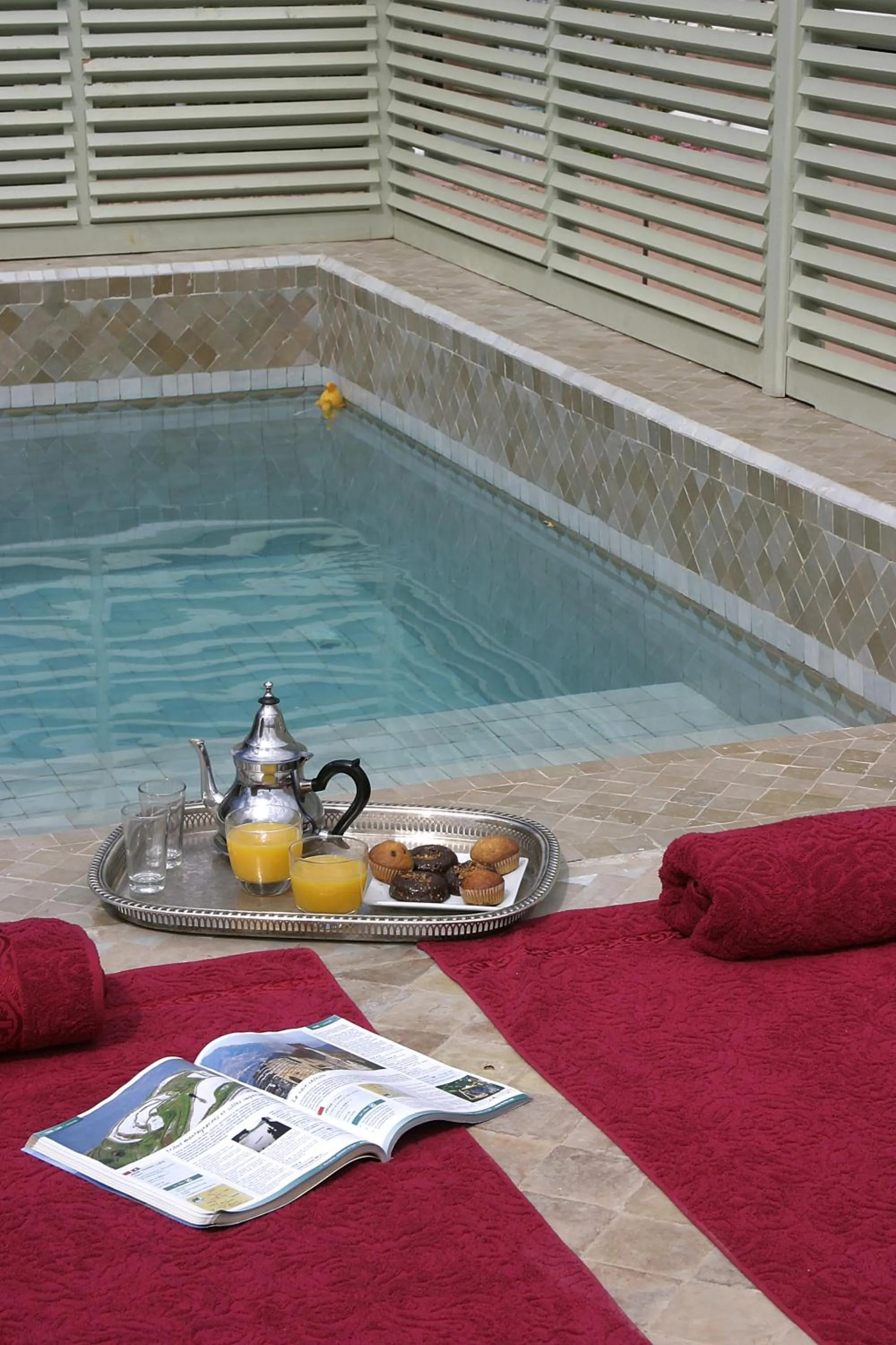 Swimming pool in Riad Moullaoud