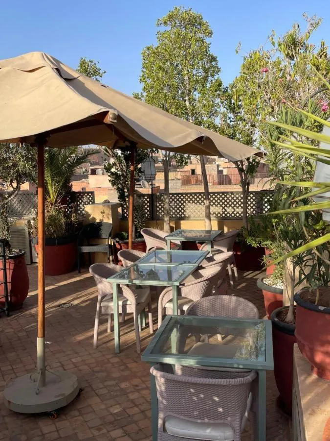 Patio in Riad Moullaoud