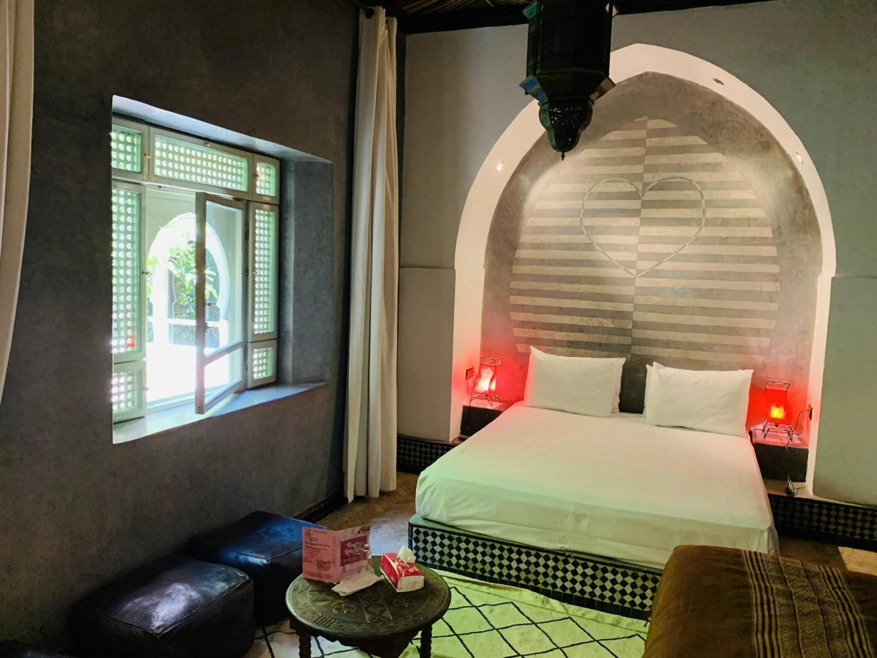 Bed in Riad Moullaoud