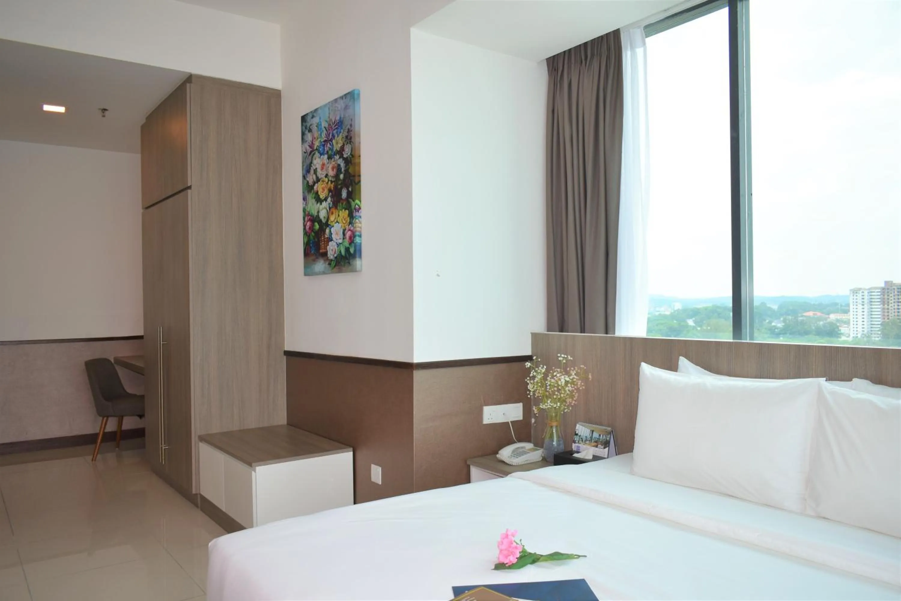 Bed in D'Wharf Hotel & Serviced Residence