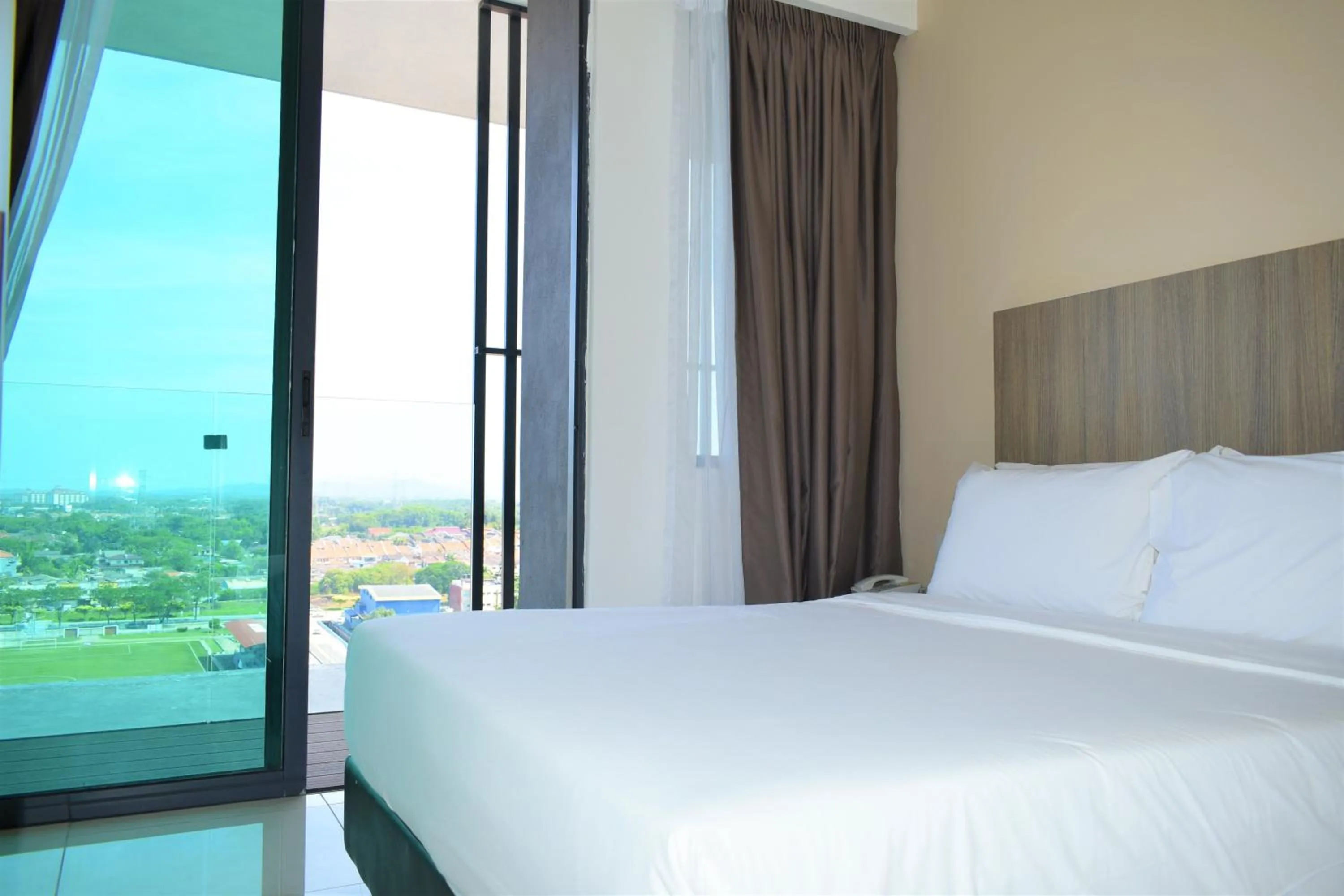 Bed in D'Wharf Hotel & Serviced Residence