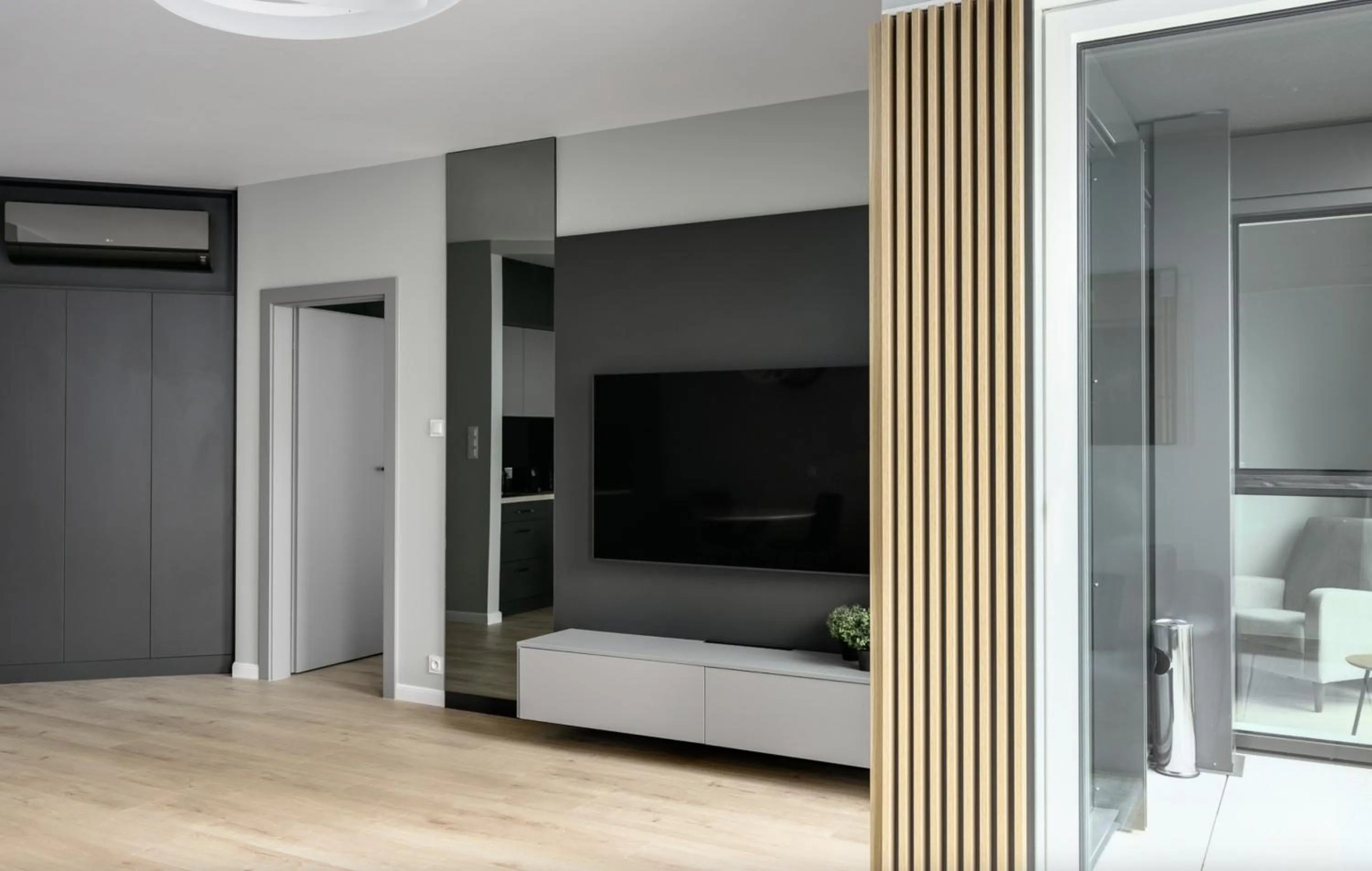 Bed in Poznań Apartments Towarowa