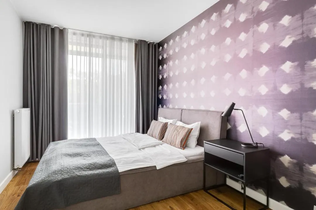 Bed in Poznań Apartments Towarowa