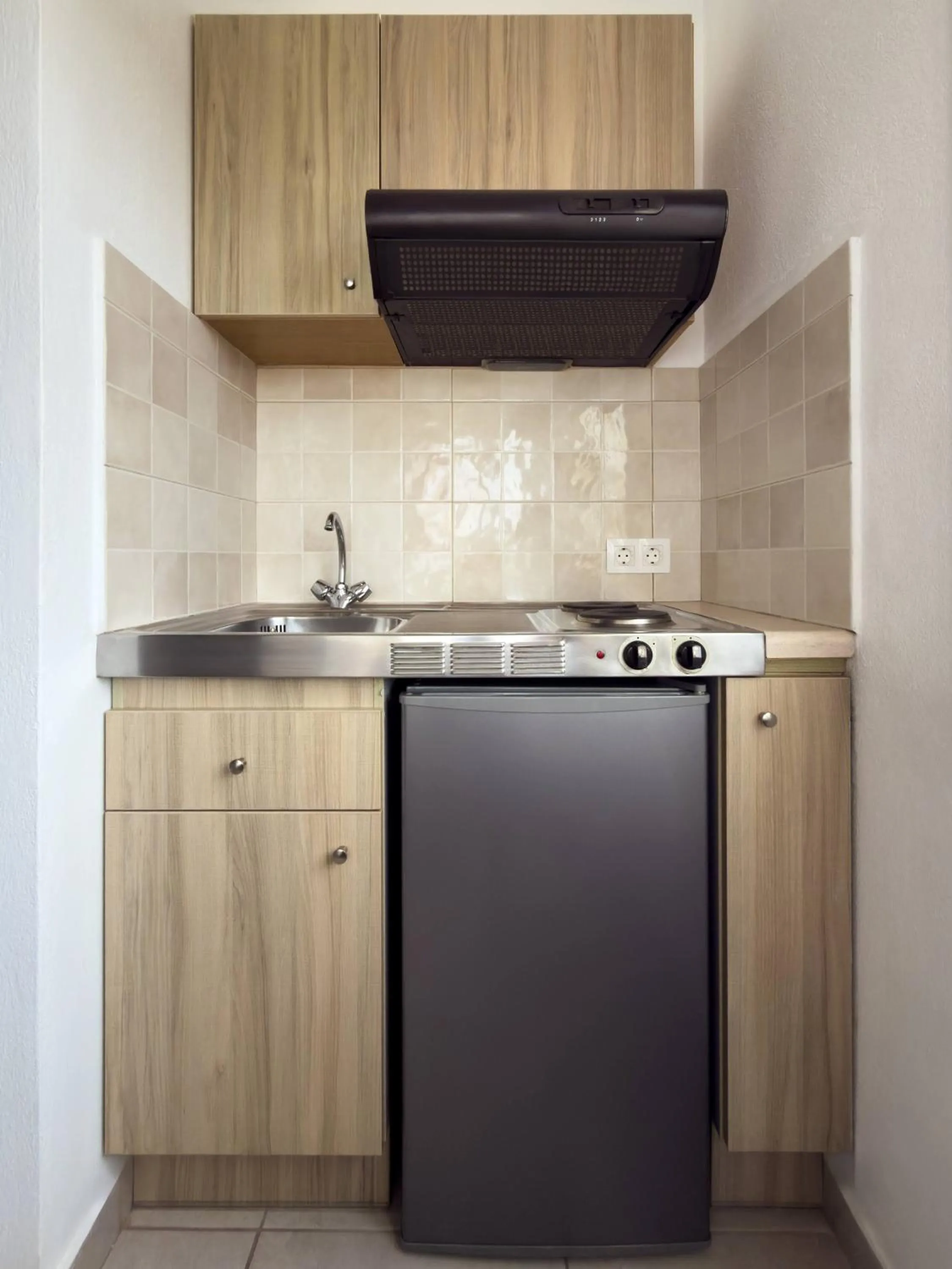 Kitchen or kitchenette in Mastorakis Hotel and Studios
