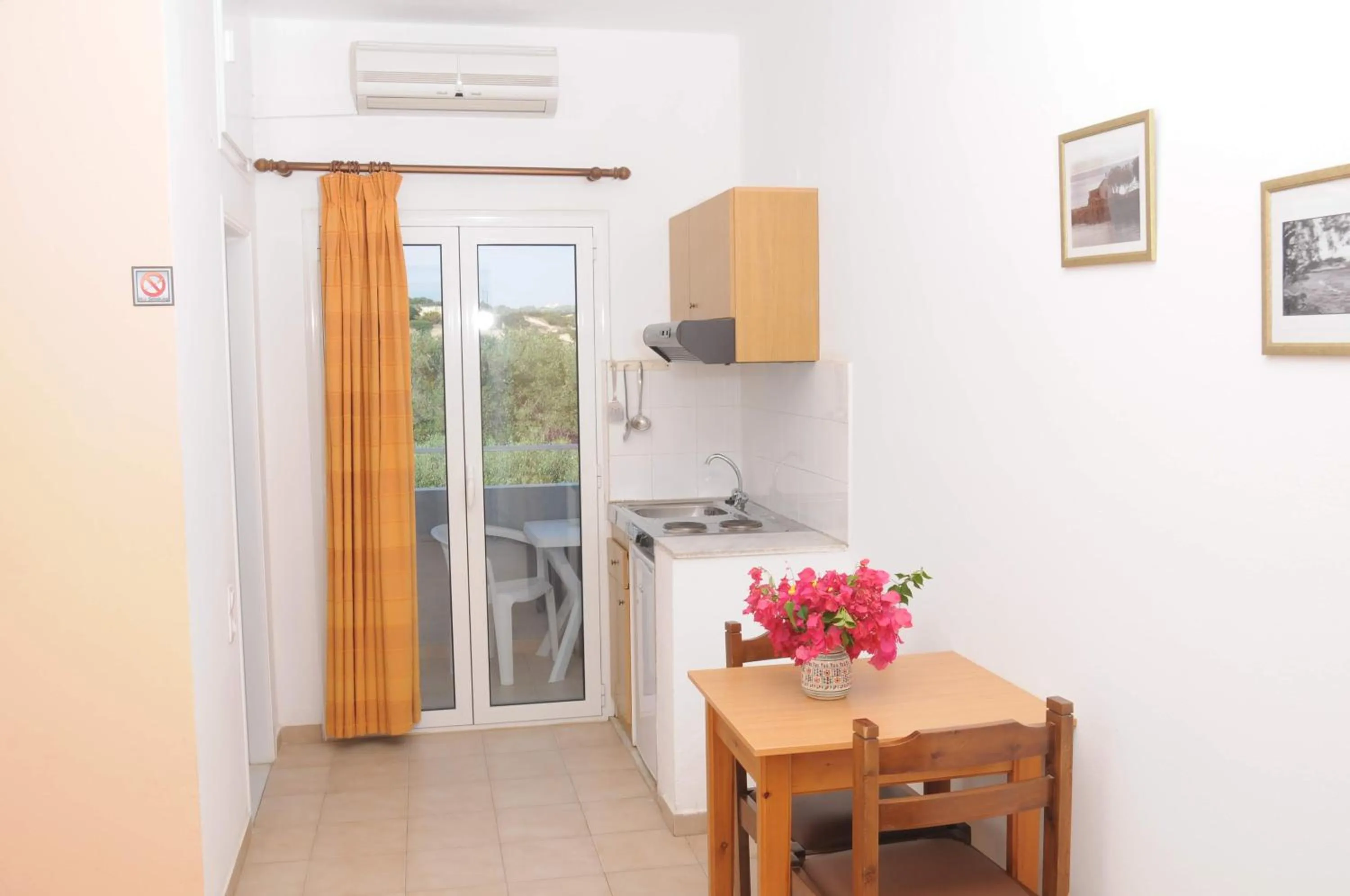 Kitchen or kitchenette in Mastorakis Hotel and Studios