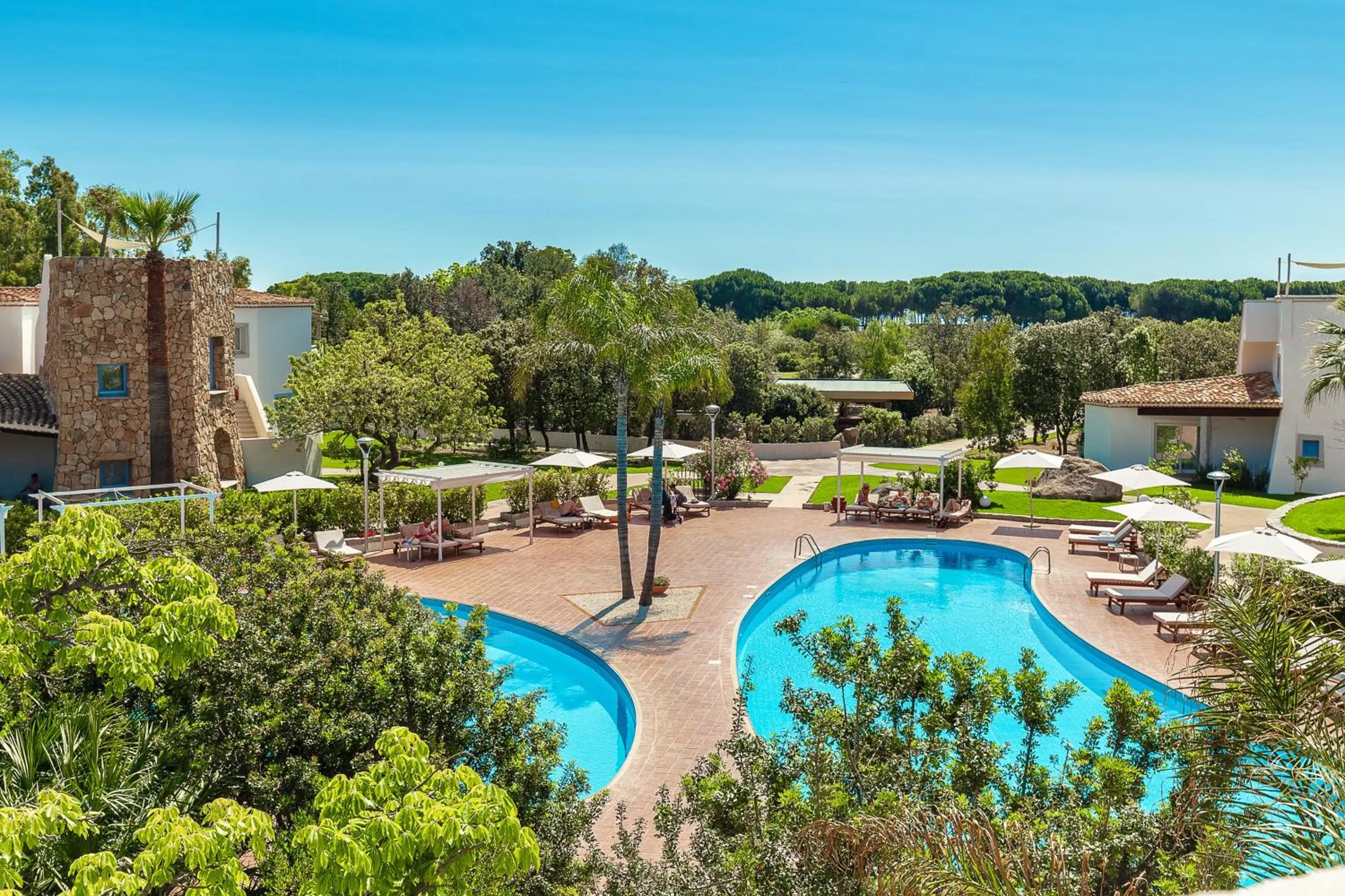 Pool view in Corte Bianca - Adults Only & SPA - Bovis Hotels