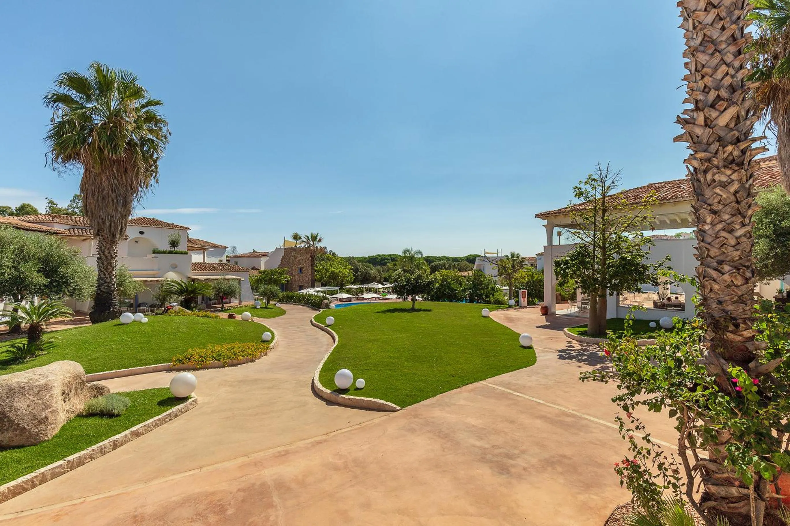 Garden view in Corte Bianca - Adults Only & SPA - Bovis Hotels