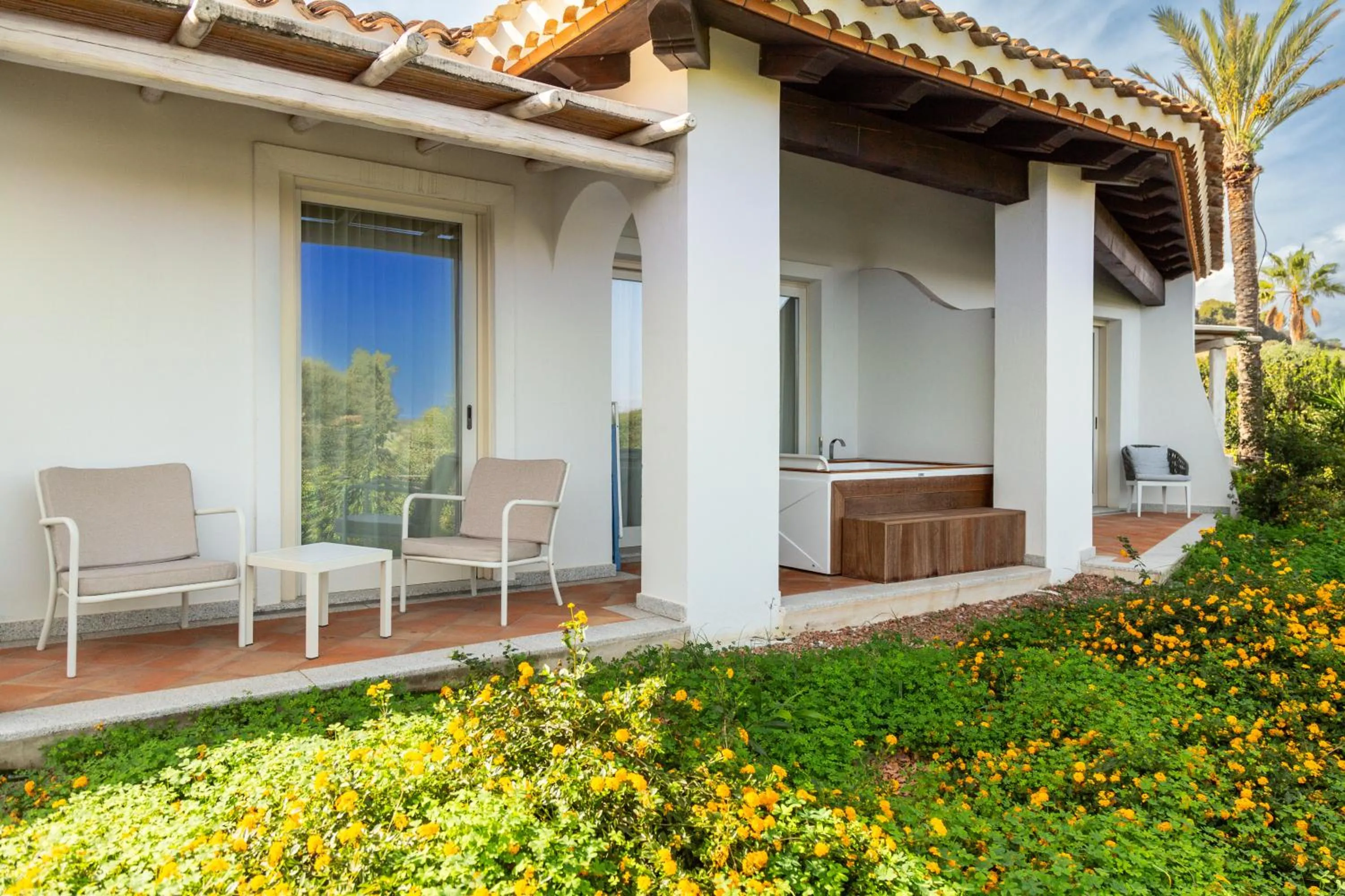 Patio in Corte Bianca - Adults Only & SPA - Bovis Hotels