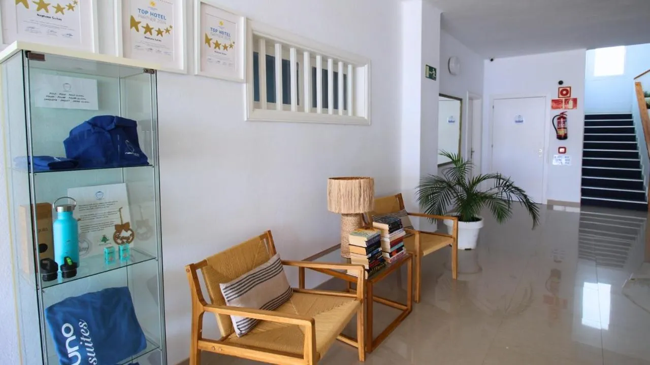 Seating area in Neptuno Suites - Adults Only