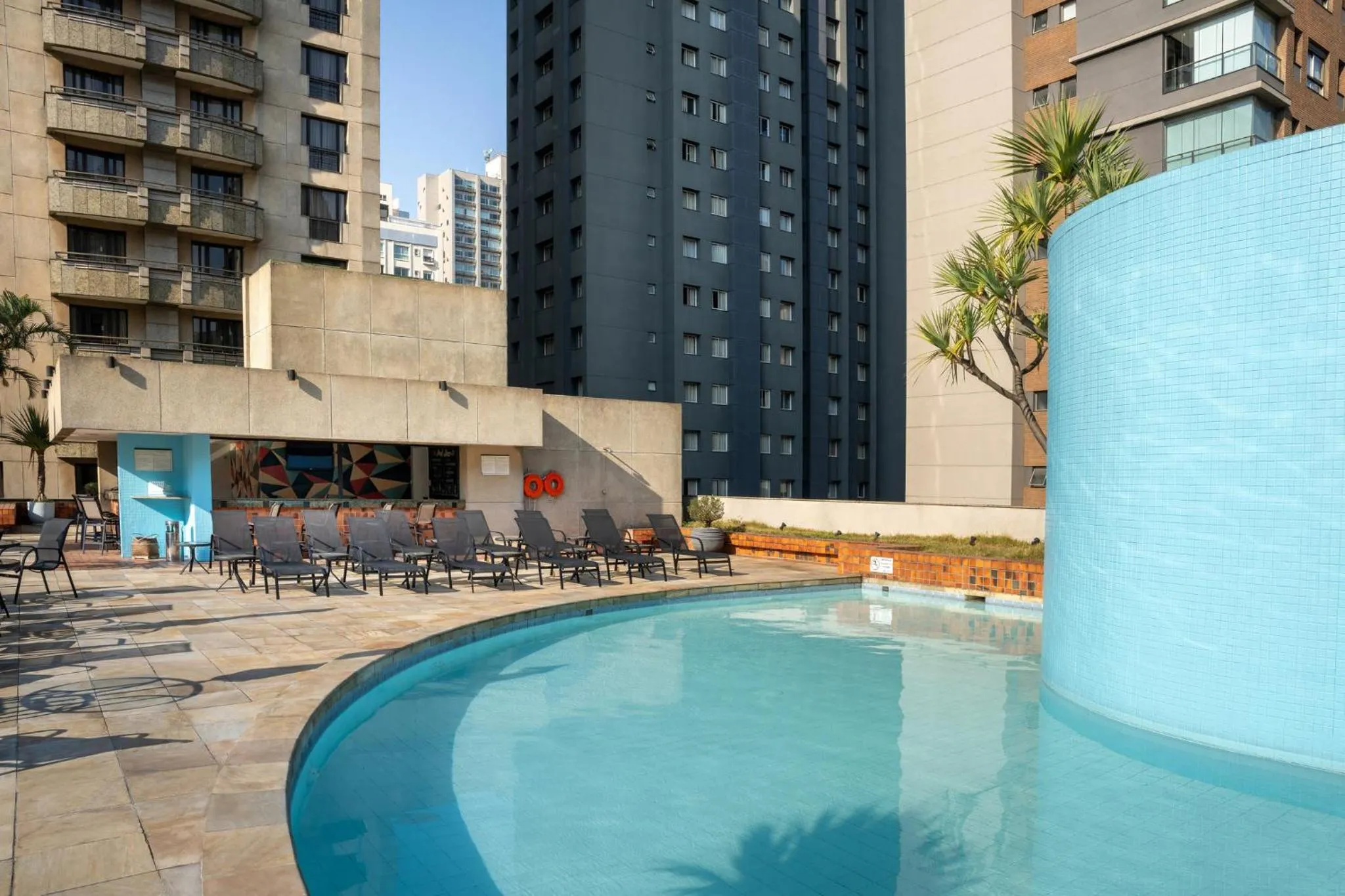 Swimming pool in InterContinental São Paulo by IHG
