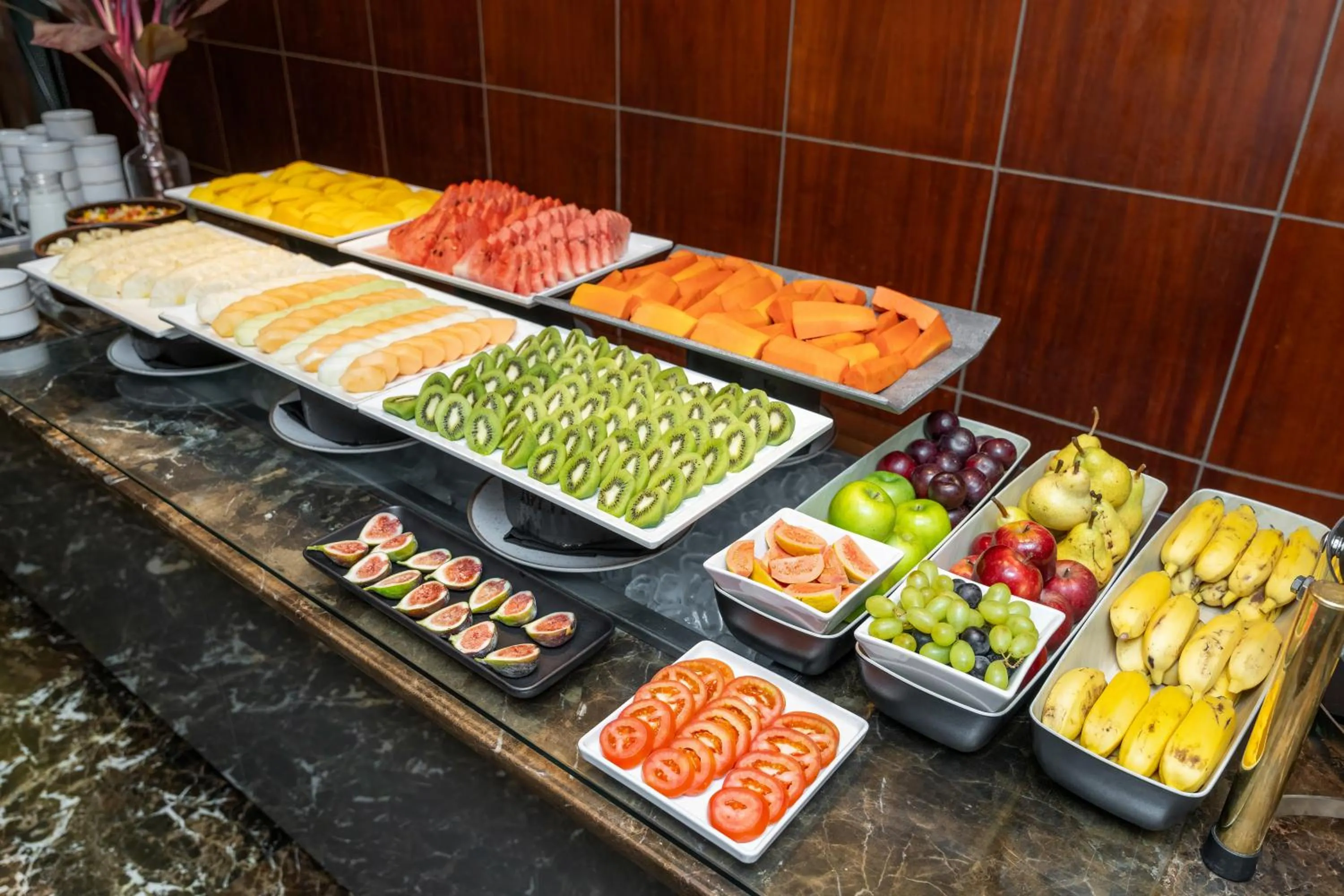 Buffet breakfast in InterContinental São Paulo by IHG