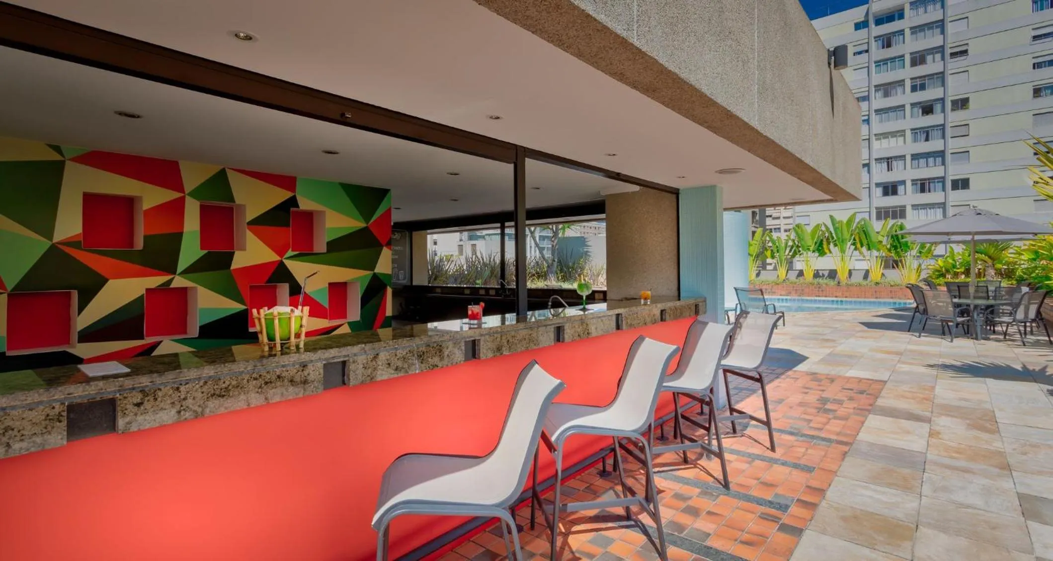 Swimming pool in InterContinental São Paulo by IHG