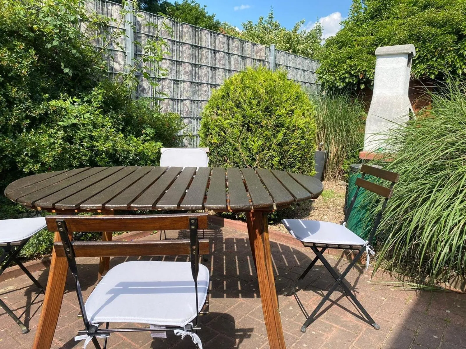 Patio in Hotel Wurster Kroog