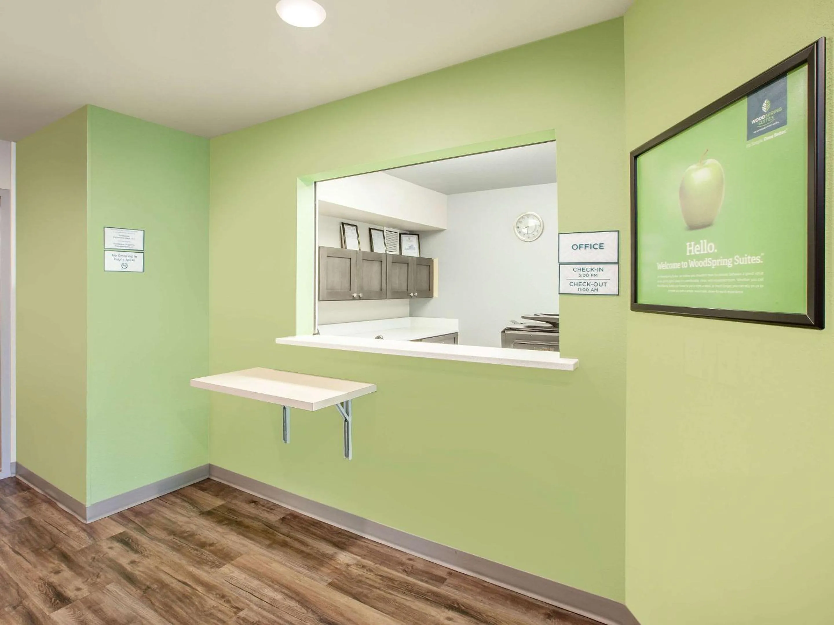 Lobby or reception in WoodSpring Suites Richmond West I-64