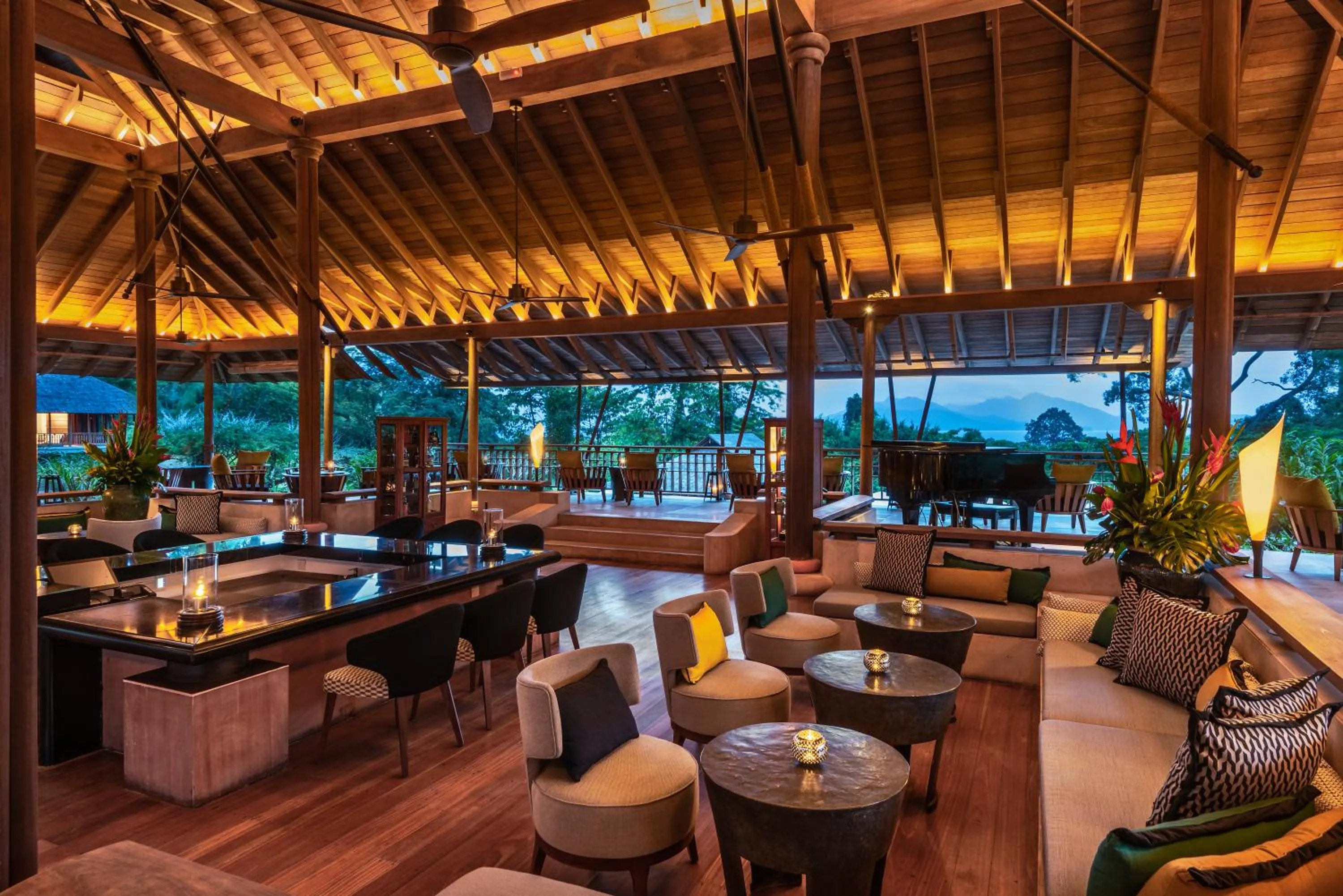 Lounge or bar in The Datai Langkawi