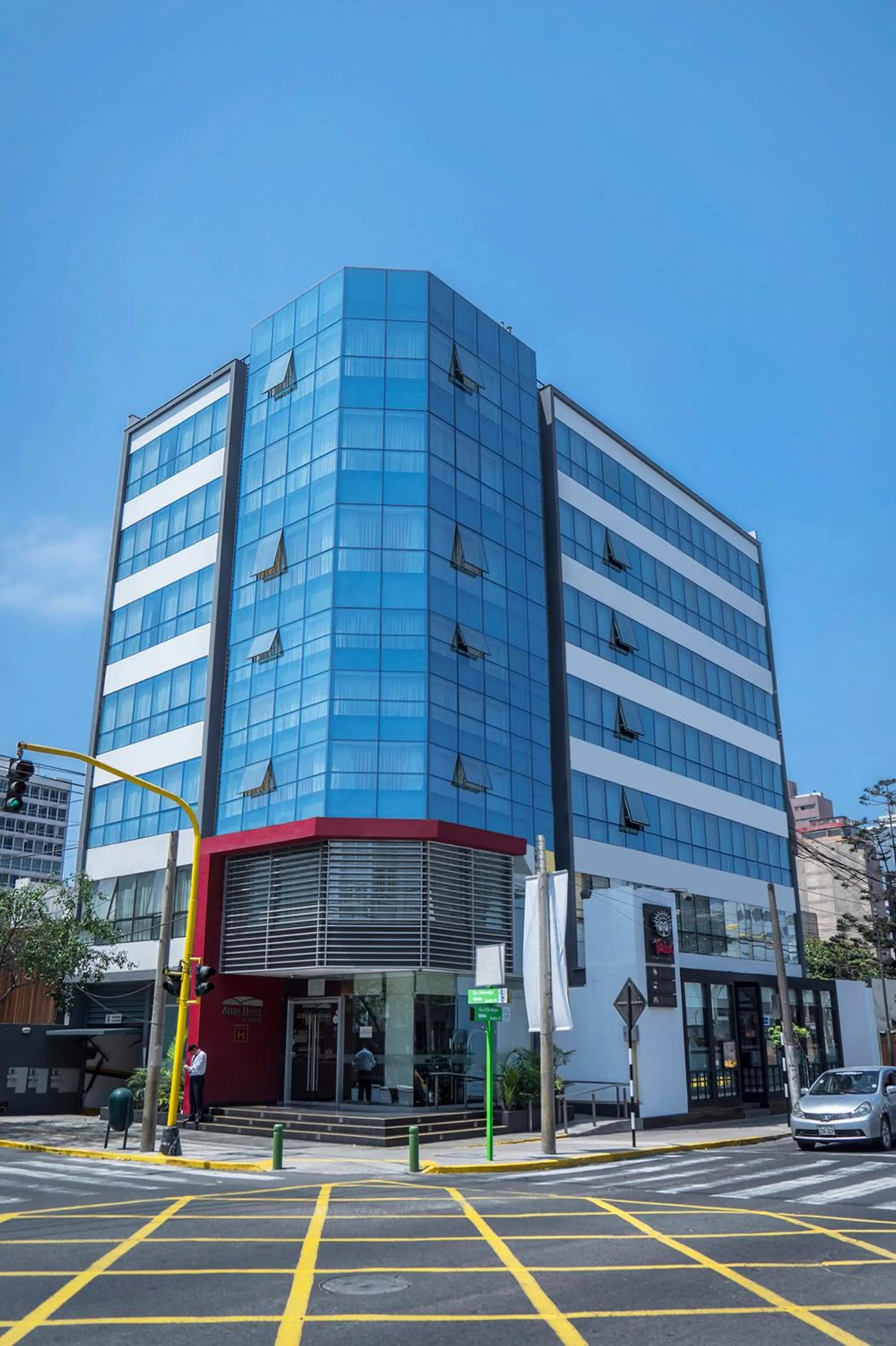 Property building in Allpa Hotel & Suites