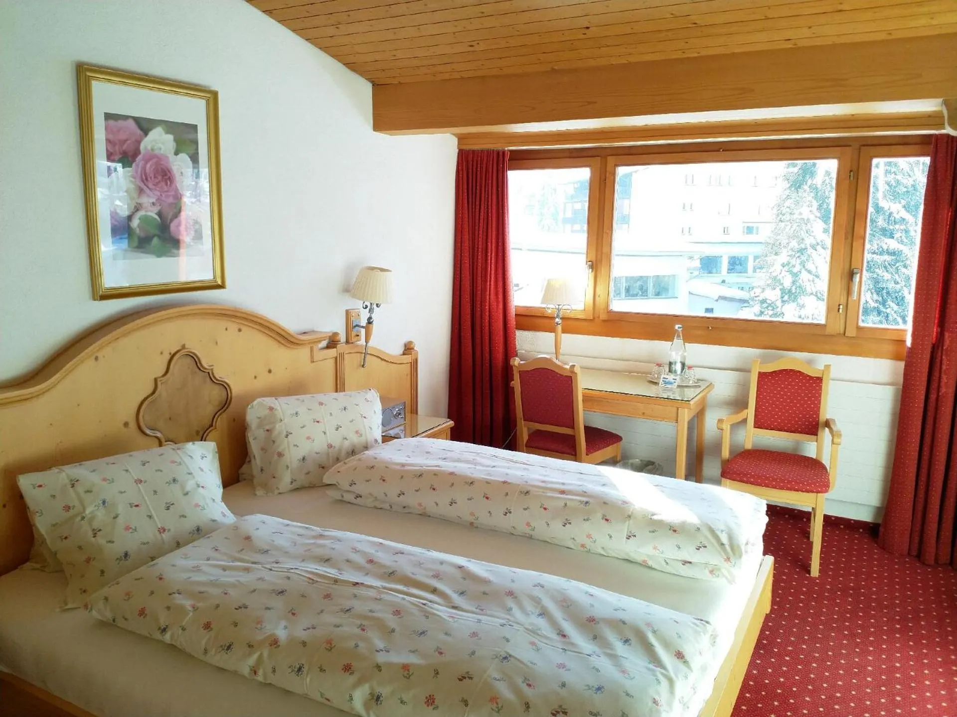 Bedroom, Bed in Hotel Cresta