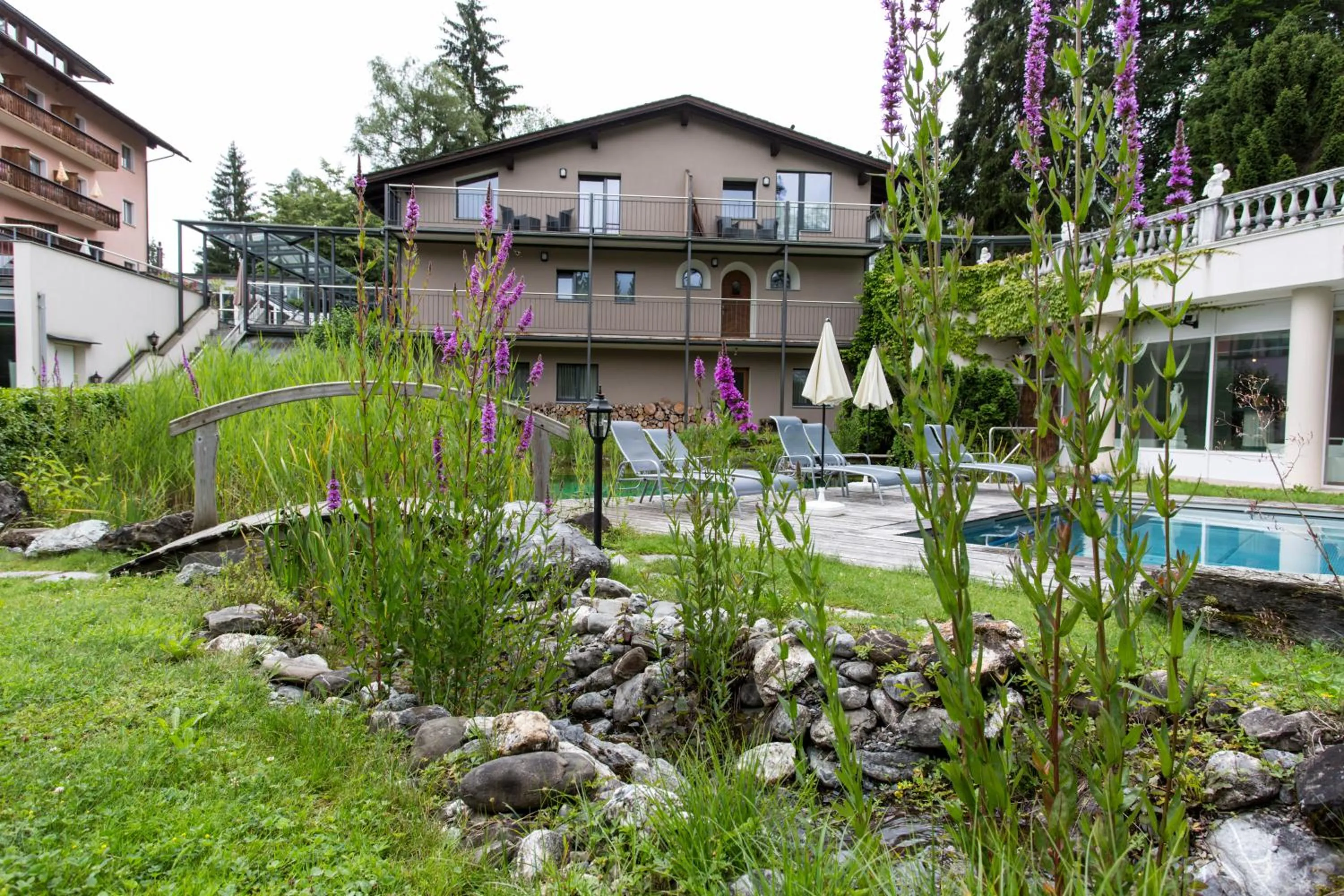 Garden in Hotel Cresta