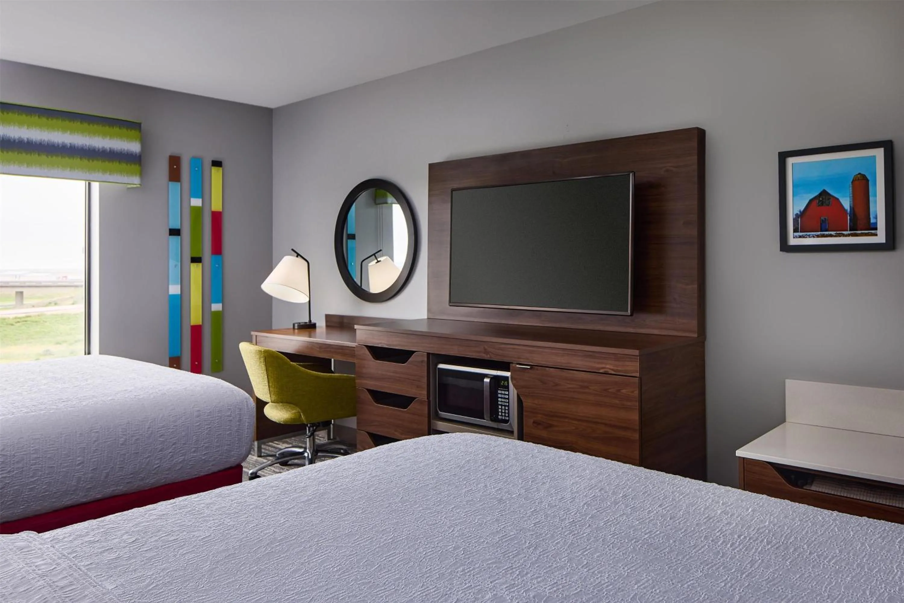 Bedroom, Bed in Hampton Inn Colby