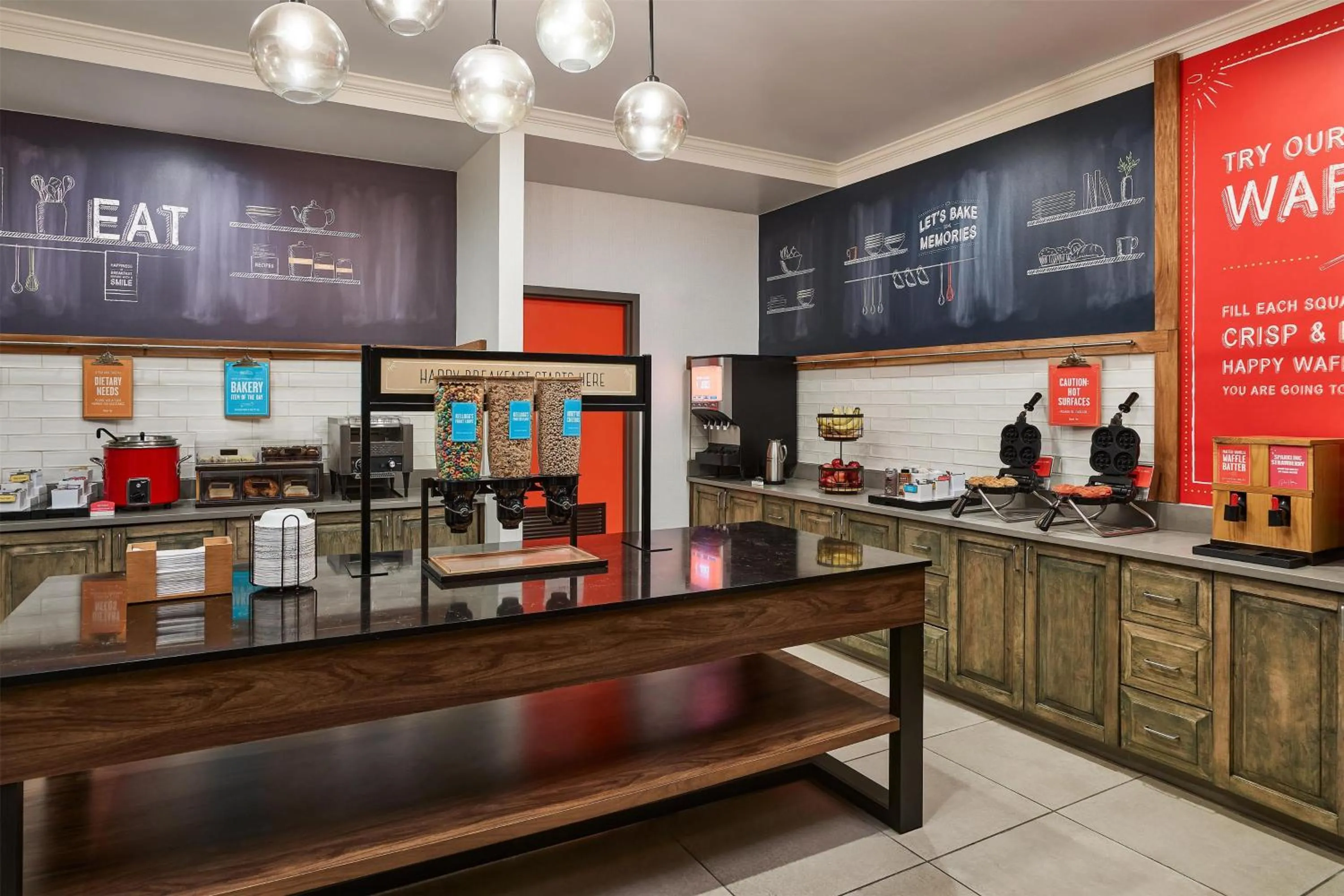 Breakfast in Hampton Inn Colby