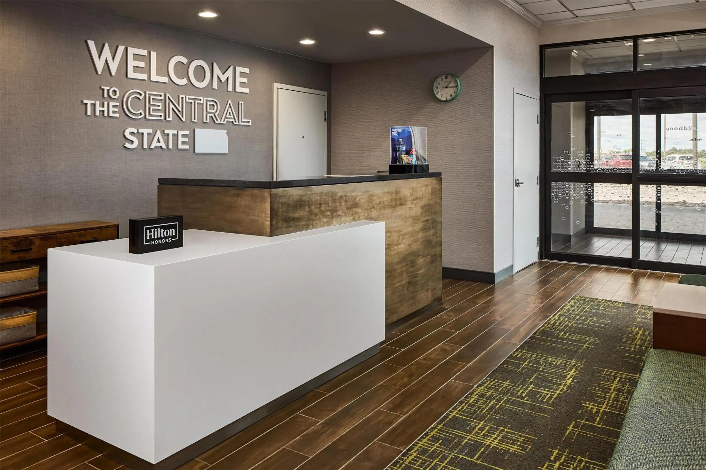 Lobby or reception in Hampton Inn Colby