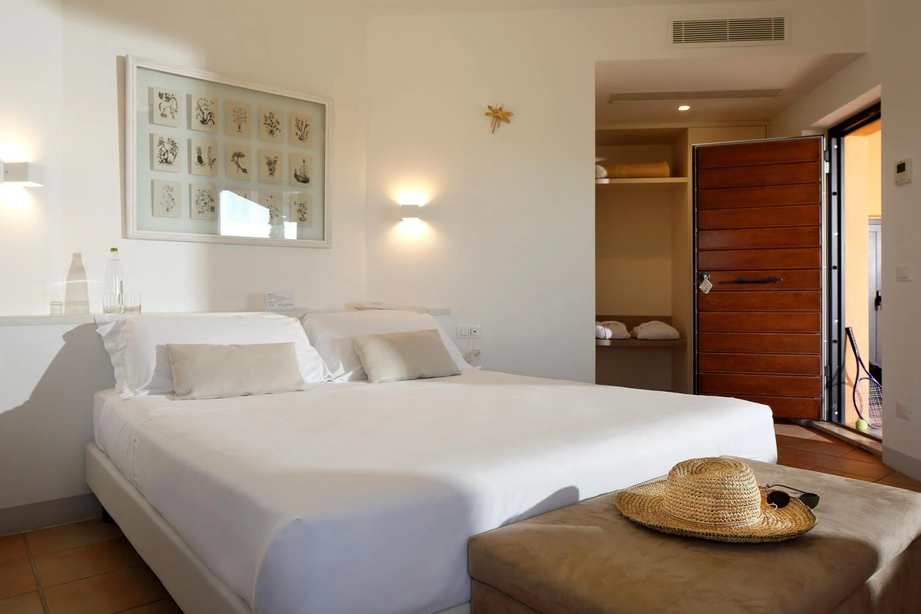 Bed in Giotto Country House & Spa