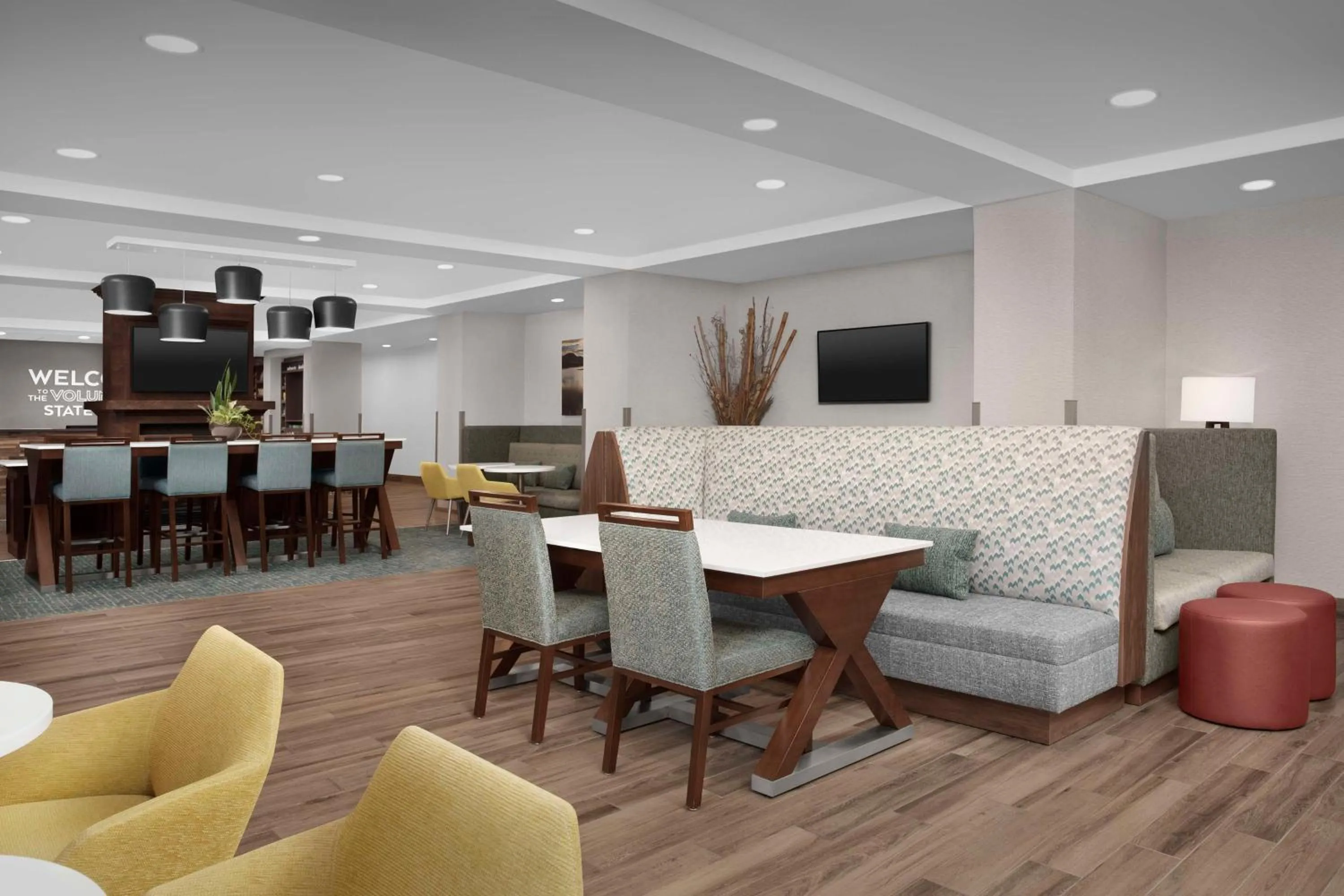 Lobby or reception in Hampton Inn Dandridge