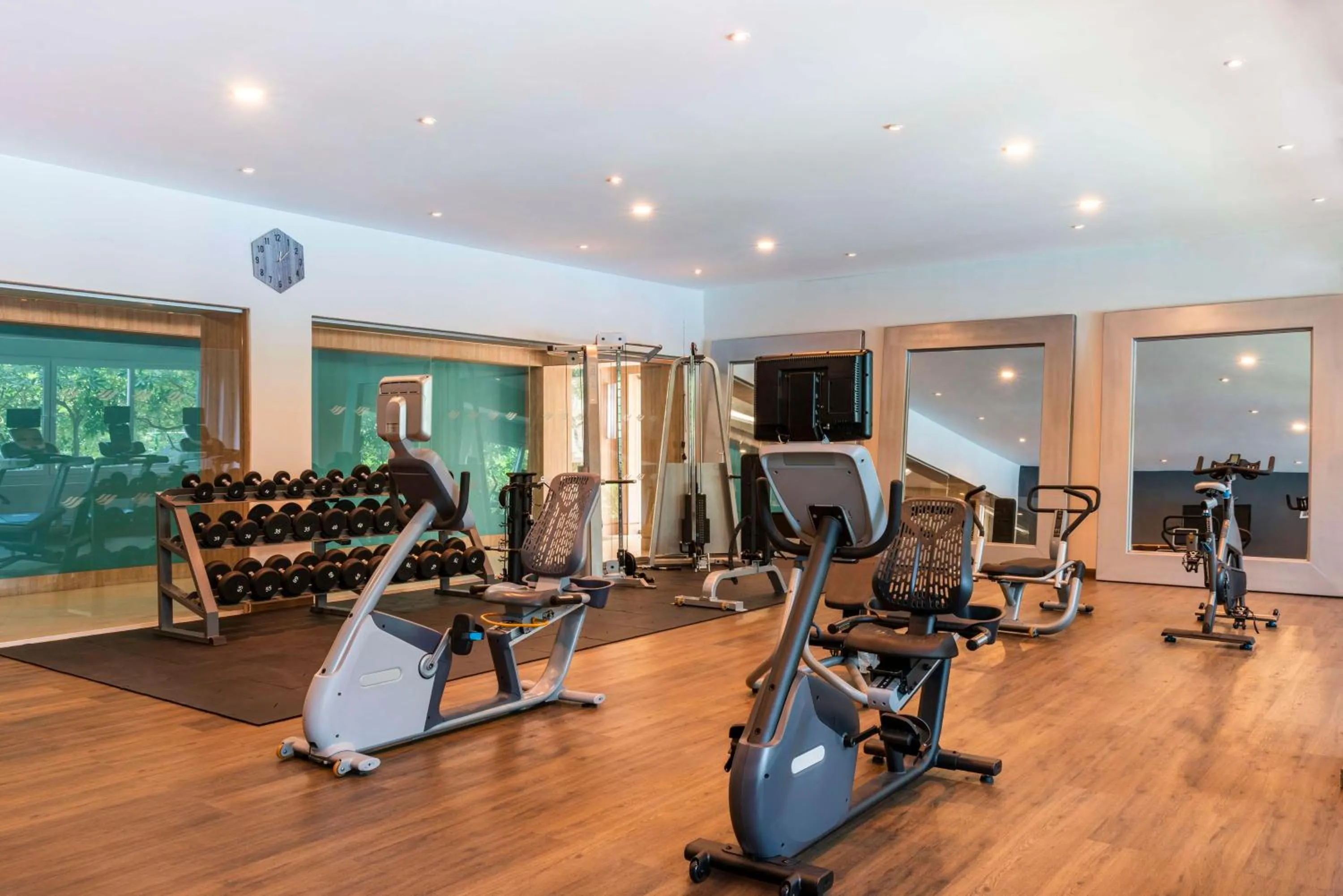 Fitness centre/facilities in Hilton Cartagena