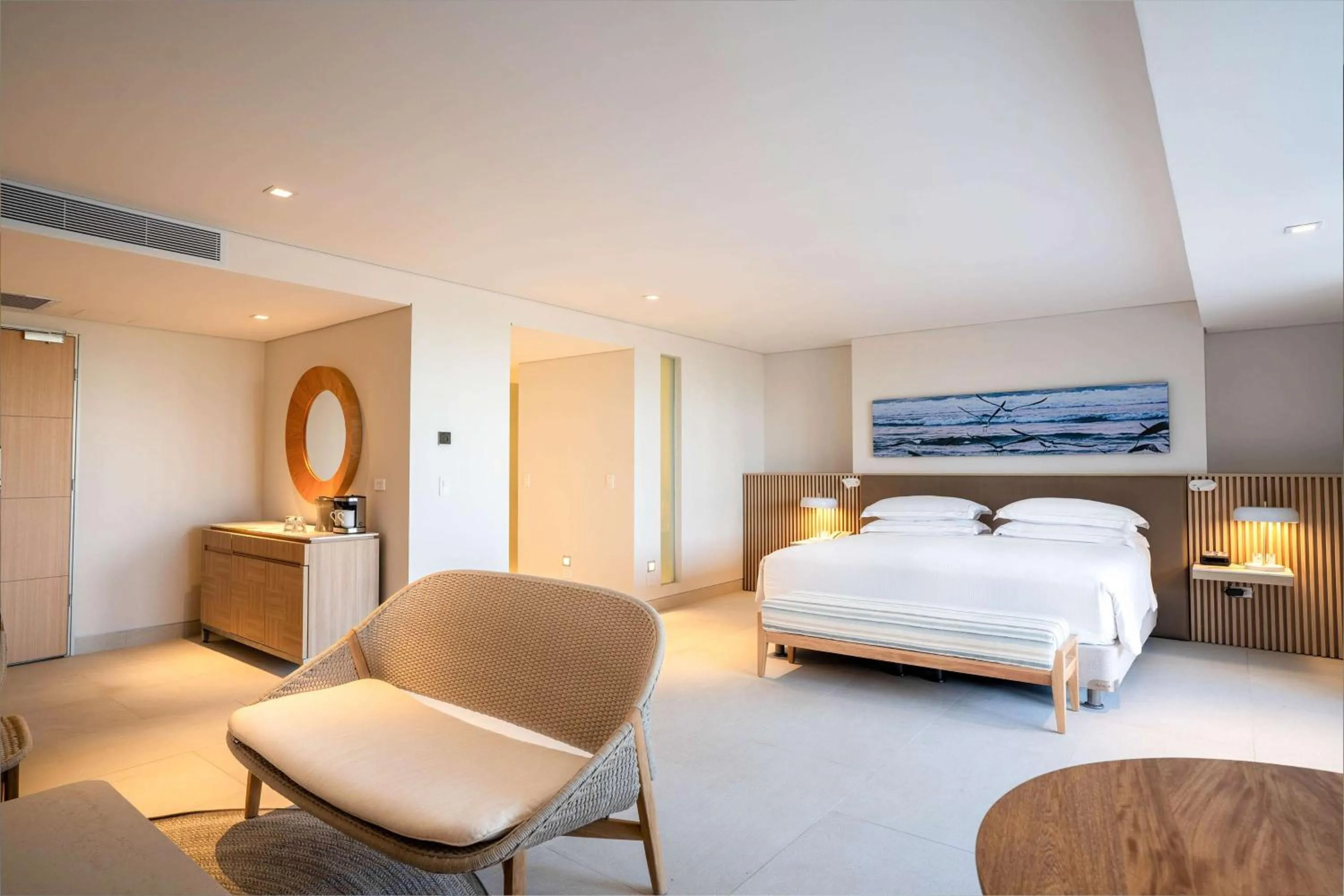 Bed in Hilton Cartagena