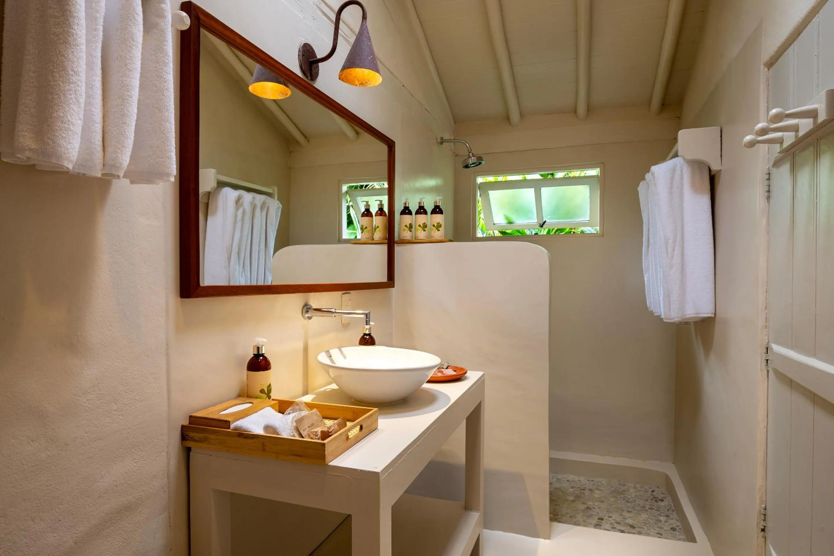 Shower in Pousada Capim Santo