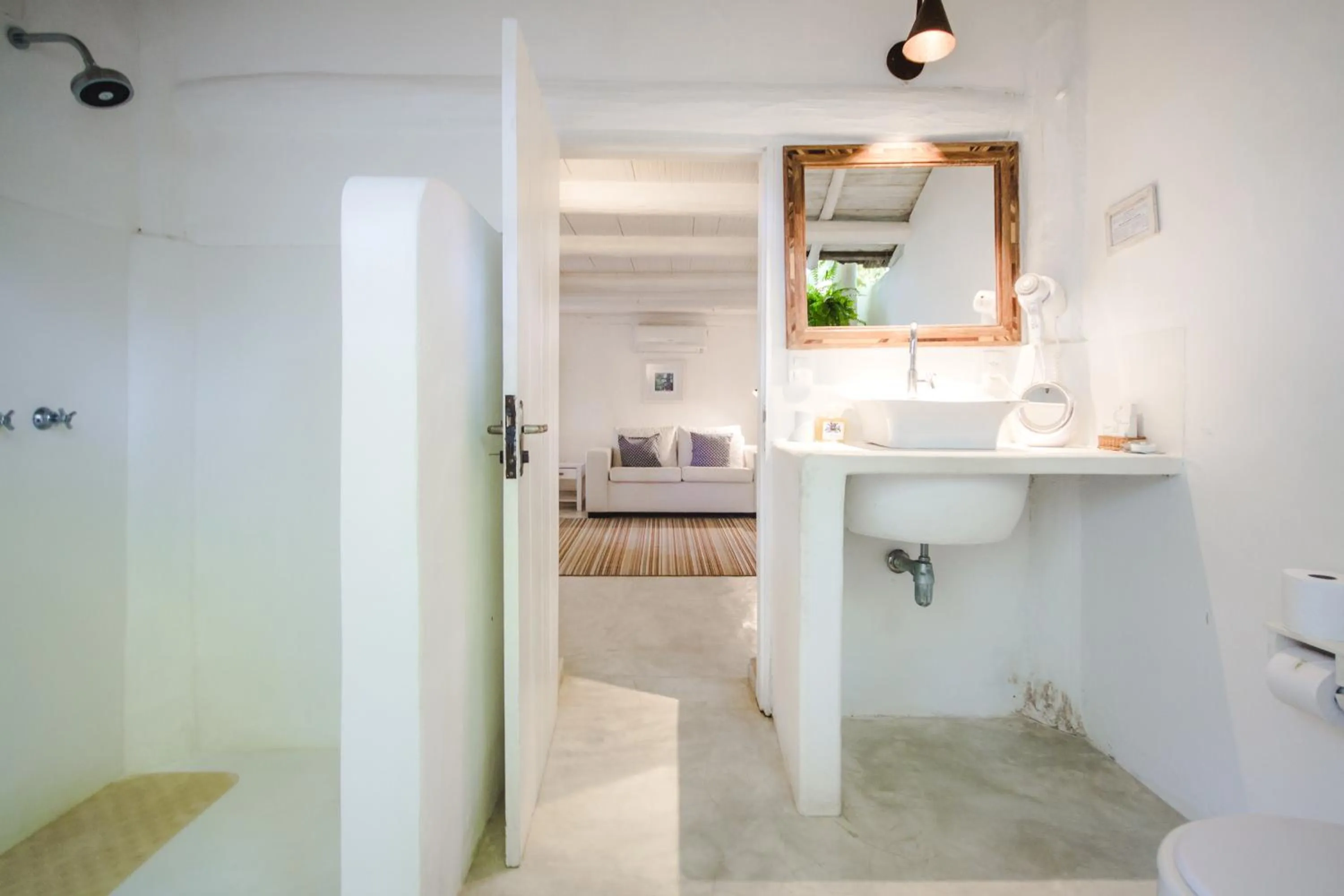 Bathroom in Pousada Capim Santo